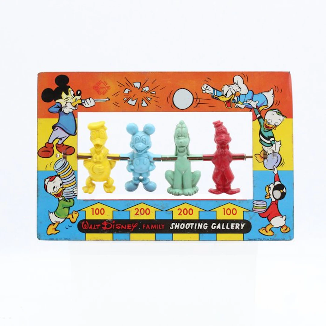 WELSOTOYS - Tin toy - Walt Disney Family Shooting Gallery