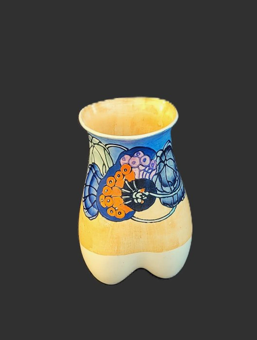 Bursley Ware - Charlotte Rhead (1885-1947) - Vase - Ceramic - Floral Faiance