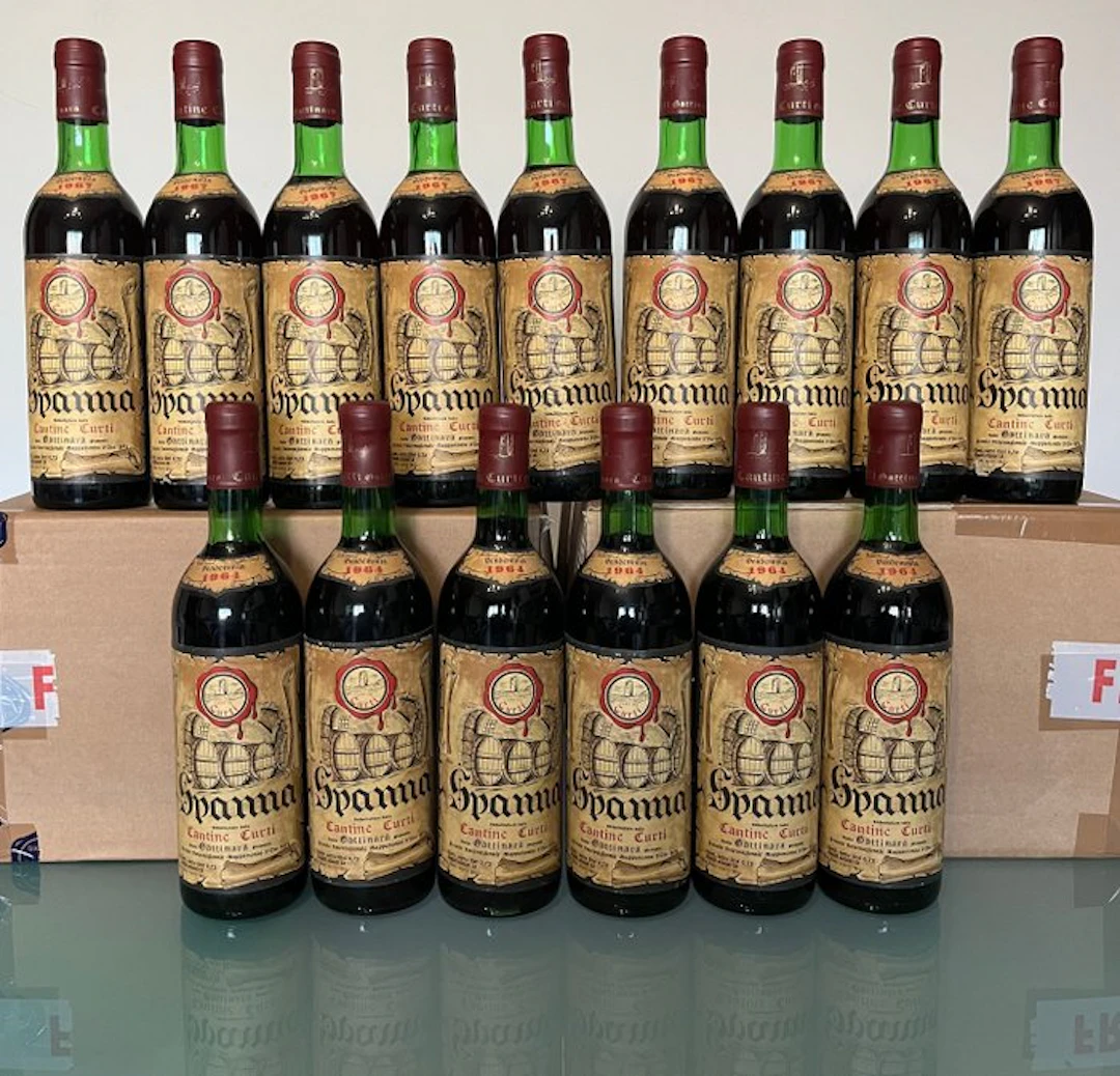 Spanna x6 1964 & x9 1967, Cantine Curti - Gattinara - 15 Bottles (0.72L)