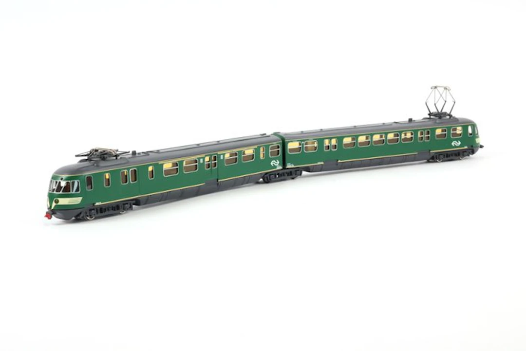 Combispoor H0 - Train unit (1) - Muizenkop Mat '46 274, green - NS