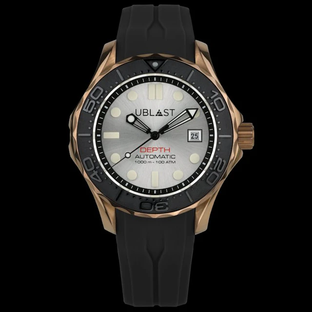 Ublast - Depth - Professional Diver 100 ATM - Helium...