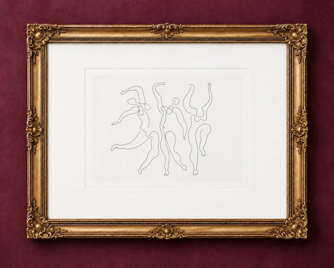 Pablo Picasso (1881-1973) (after) - "Étude pour Mercure, 1924"
