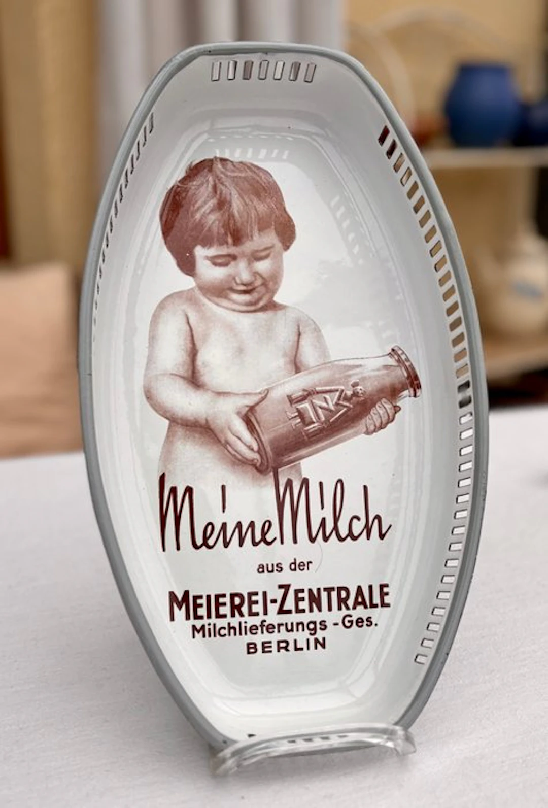 Frankfurter Emaillir-Werke Neu-Isenburg - Bread basket...