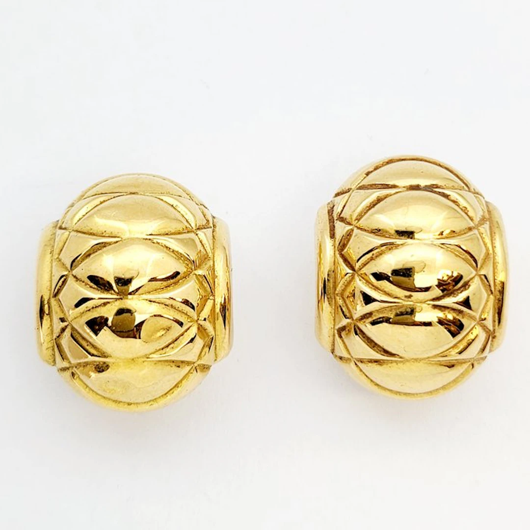 Earrings - 18 kt. Yellow gold