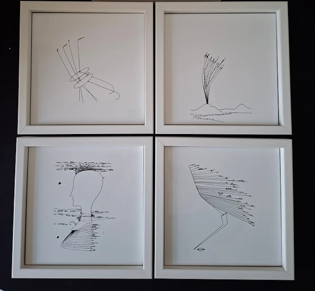 Tile (4) - Gio Ponti - Centolettere - 1990-2000