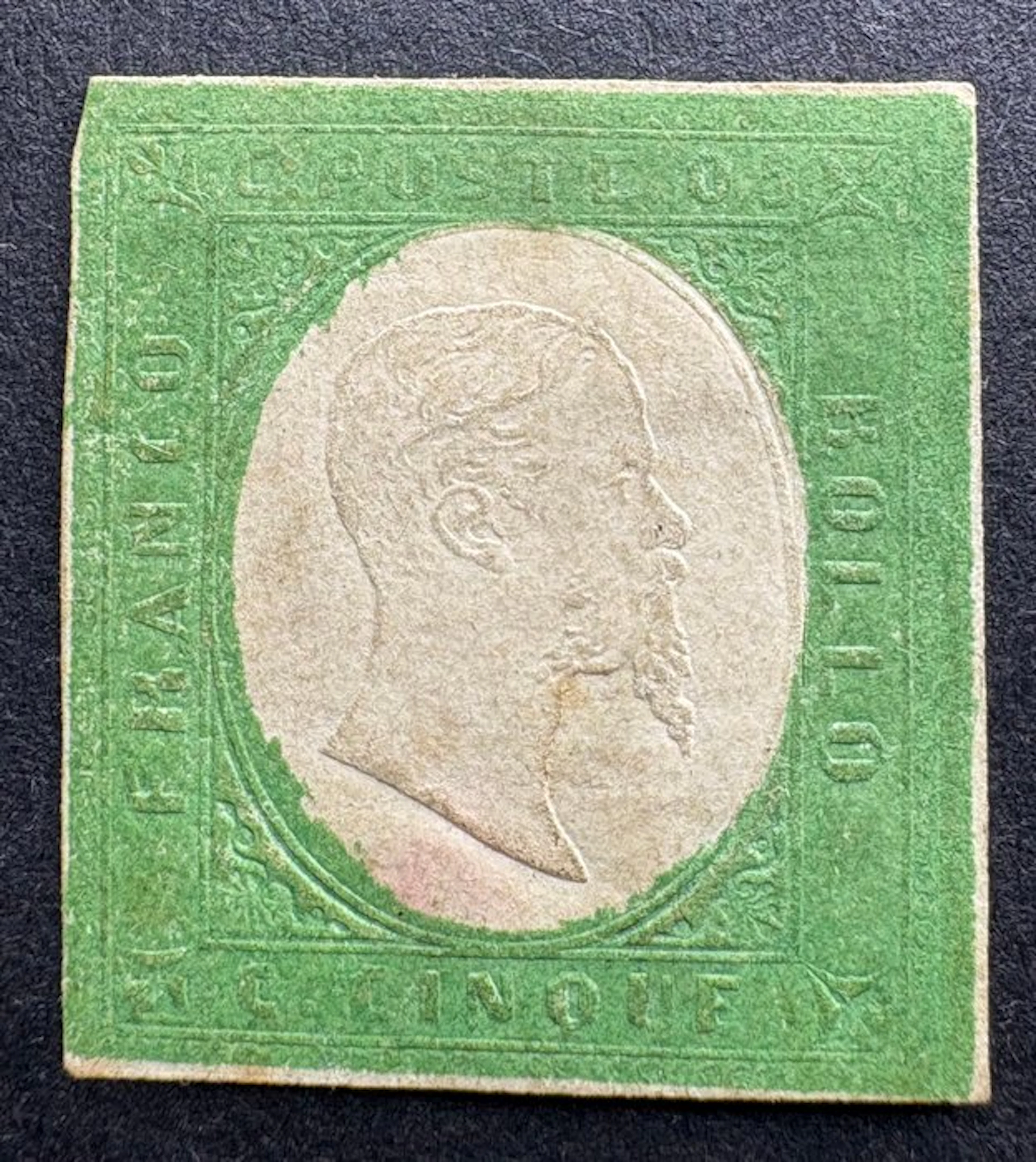 Italian Ancient States - Sardinia 1854 - Sardinia 5 cent...