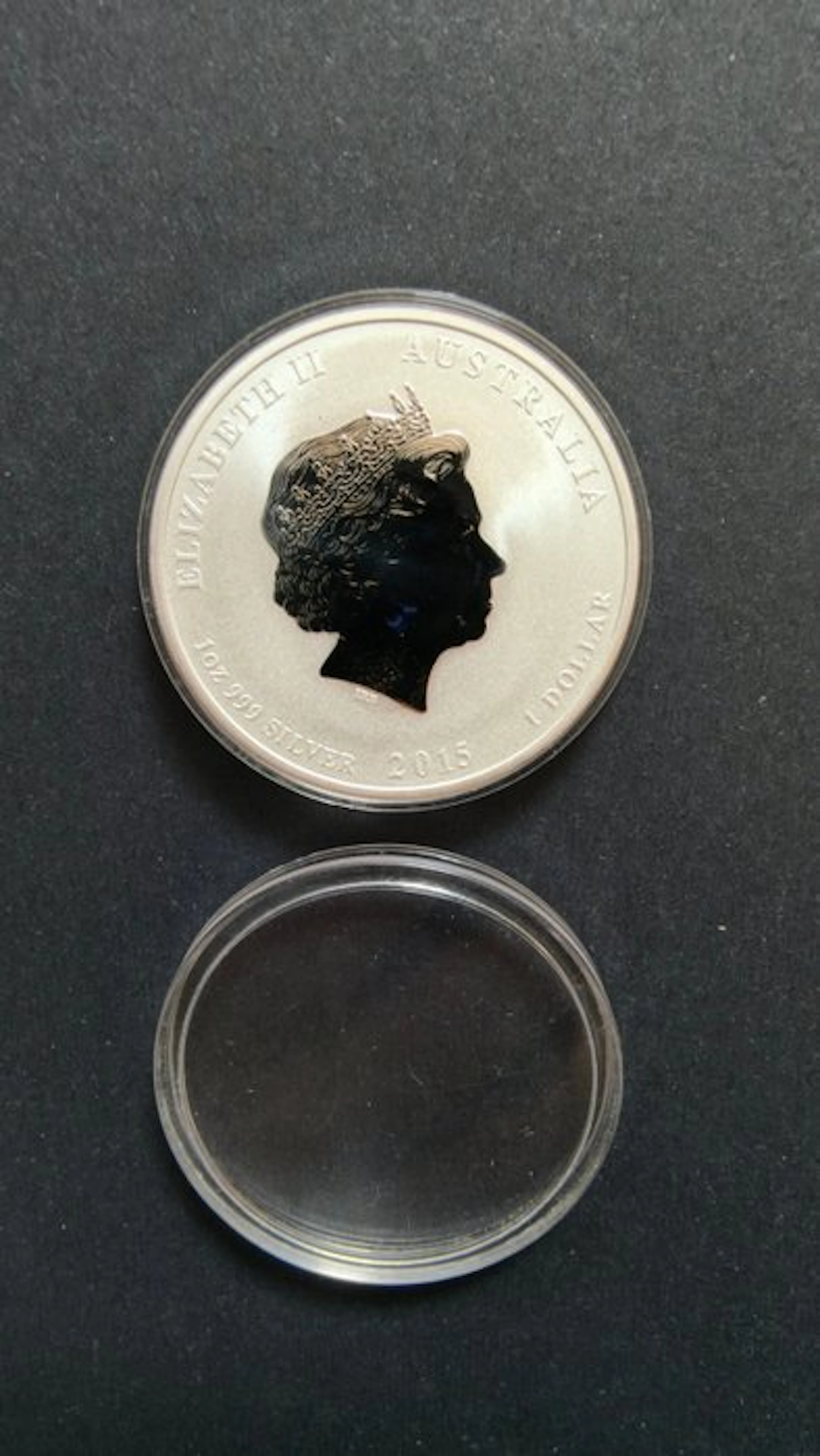 Australia. 1 Dollar 2015 Elizabeth II - 1oz 0.999 Silver (No reserve price)