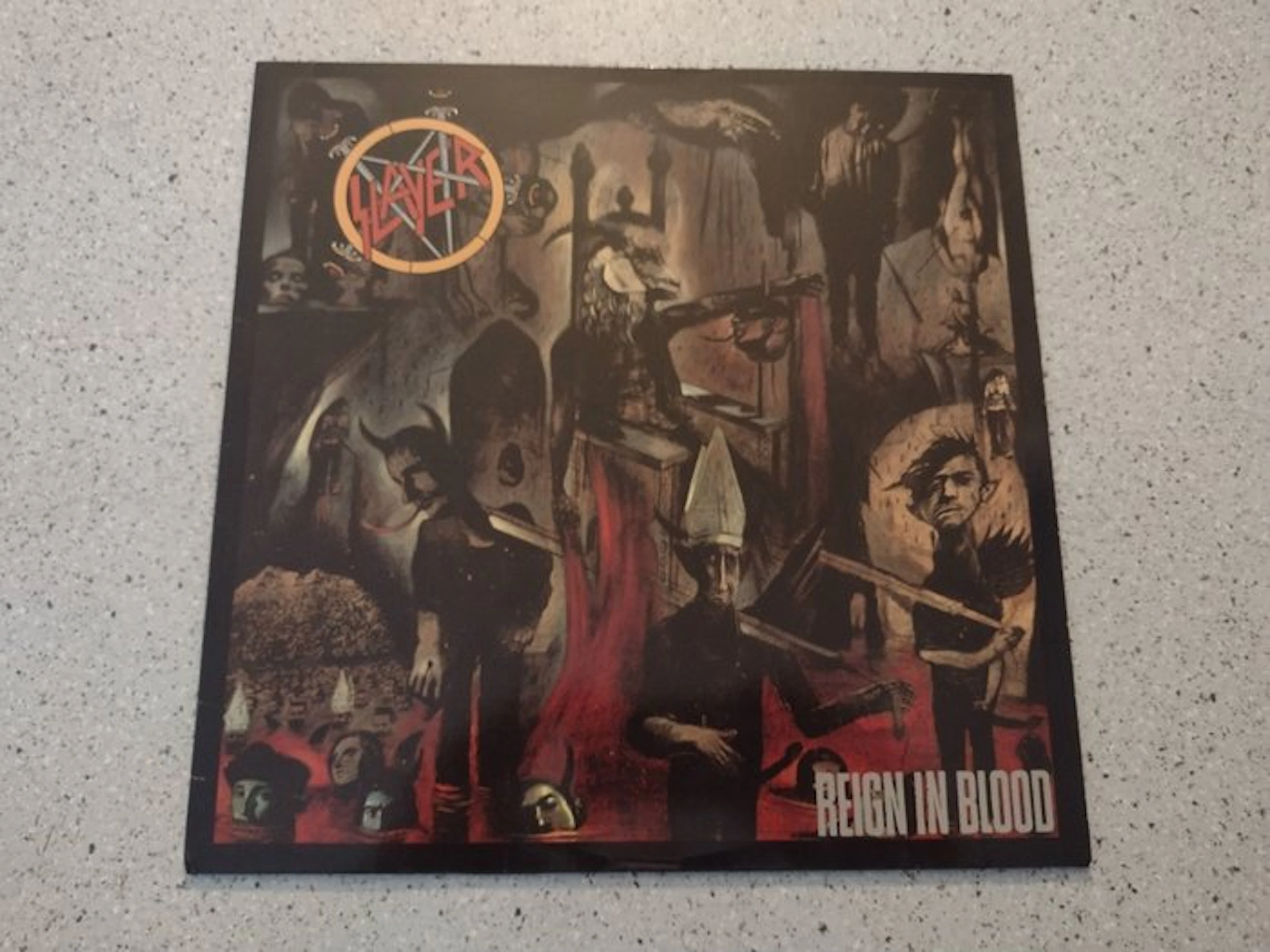 Slayer - Reign in blood - Vinyl record - 1st Pressing - 1986
