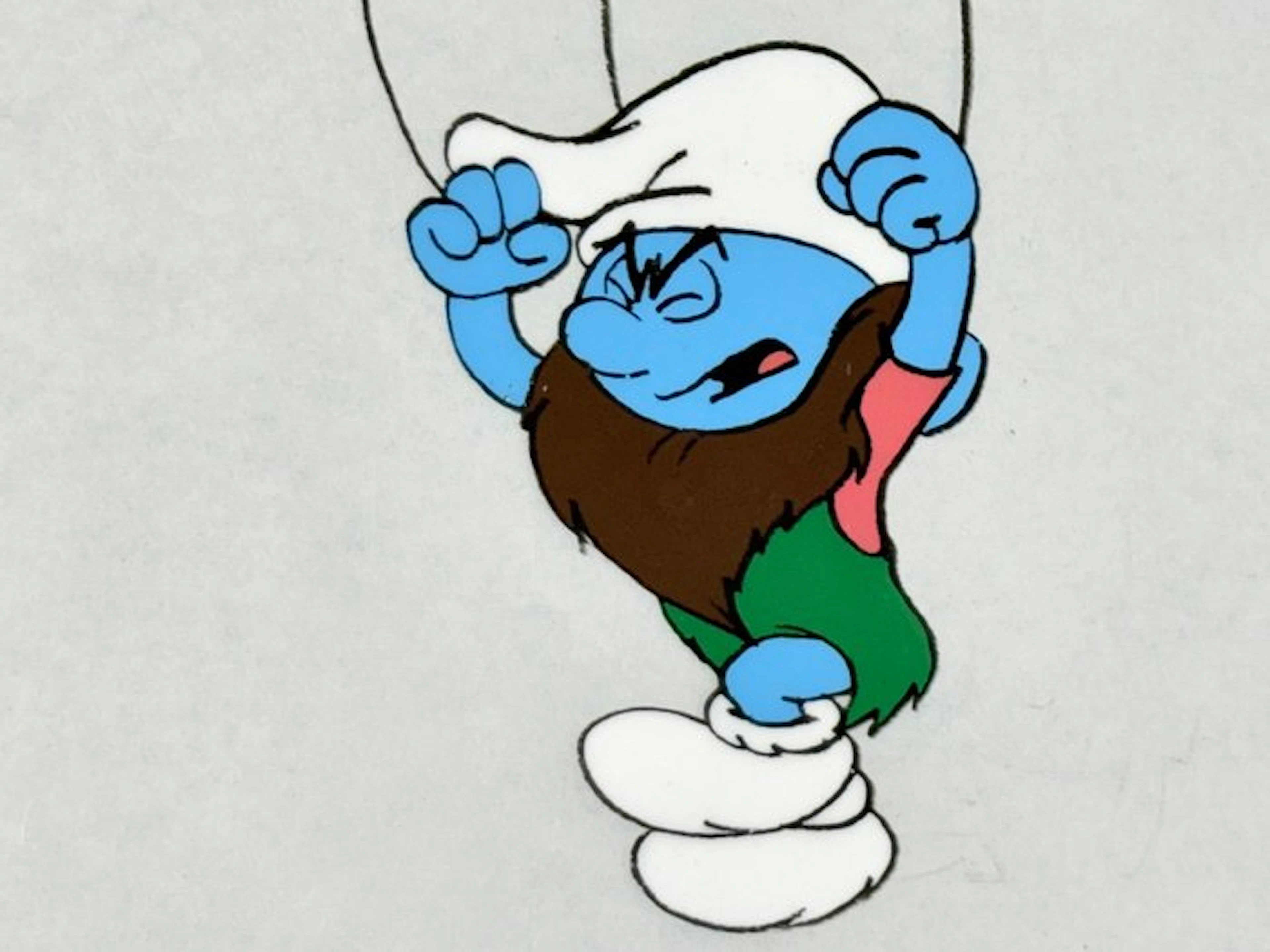 Hanna-Barbera - Original Animation cel - The Smurfs (1981)