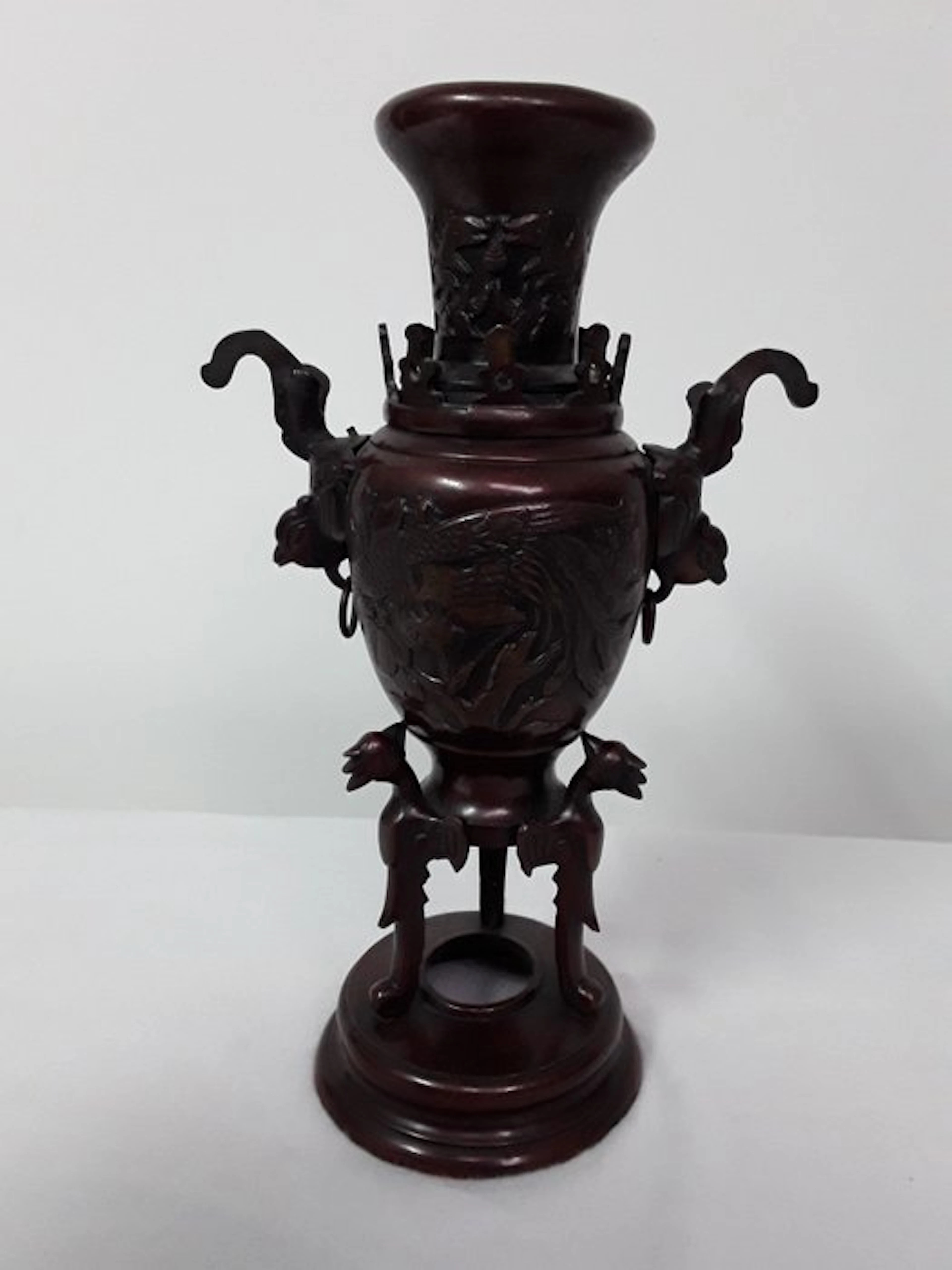 Incense burner - Bronze - Meiji period, Japan