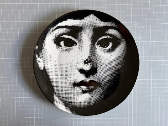 Fornasetti - Piero Fornasetti - Wall plate - Porcelain...