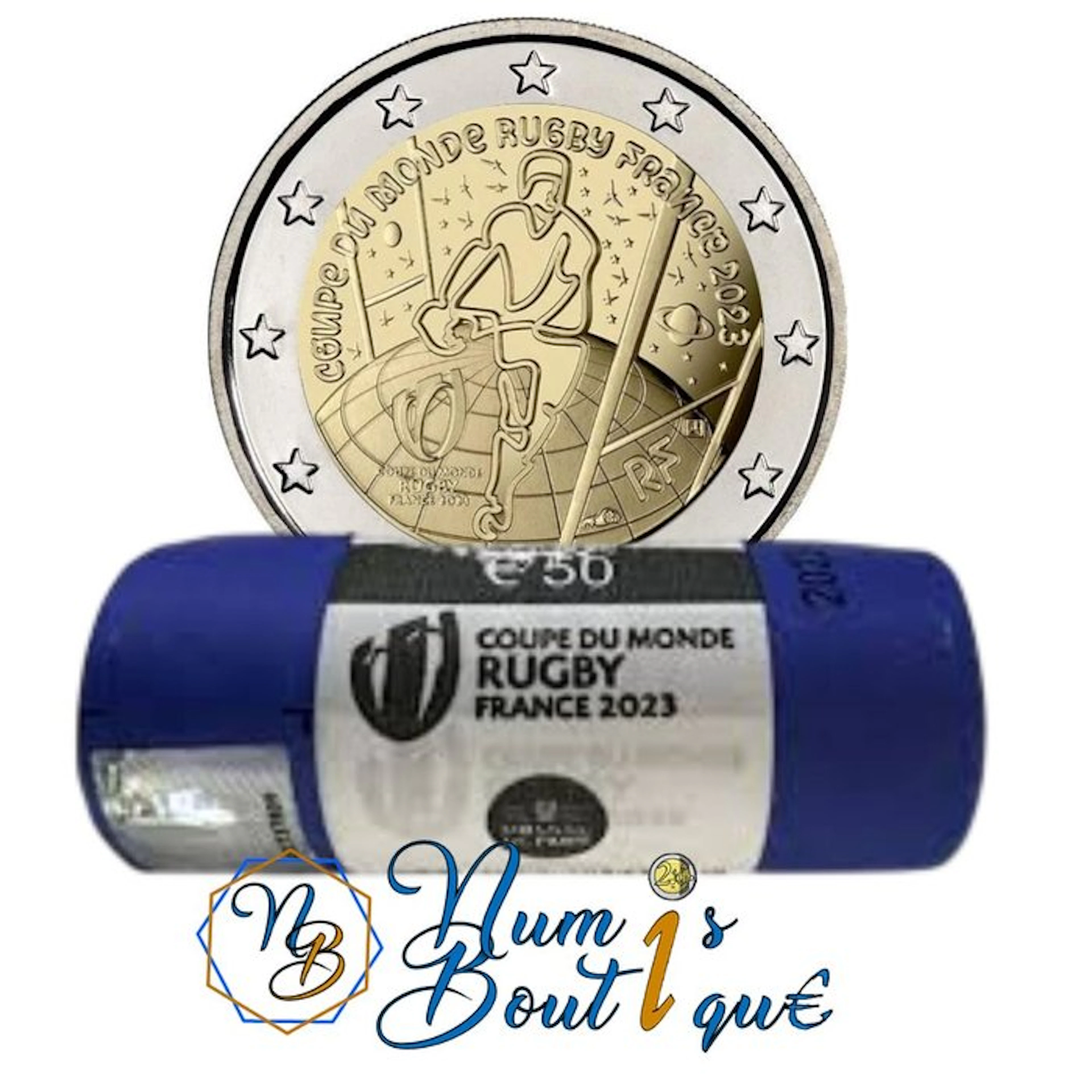 France. 2 Euro 2023 "Coupe du Monde de Rugby" (25...