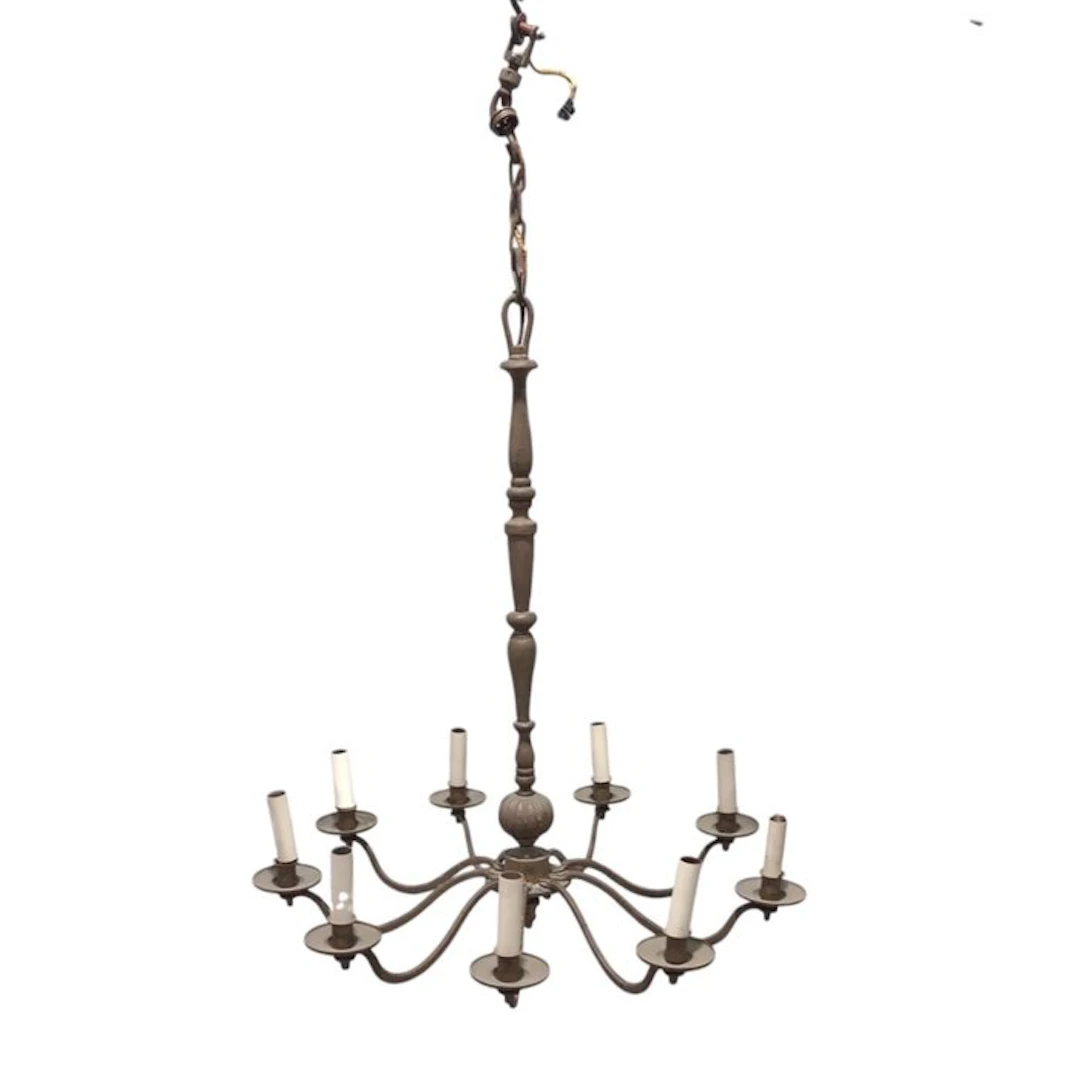 Chandelier - gold metal