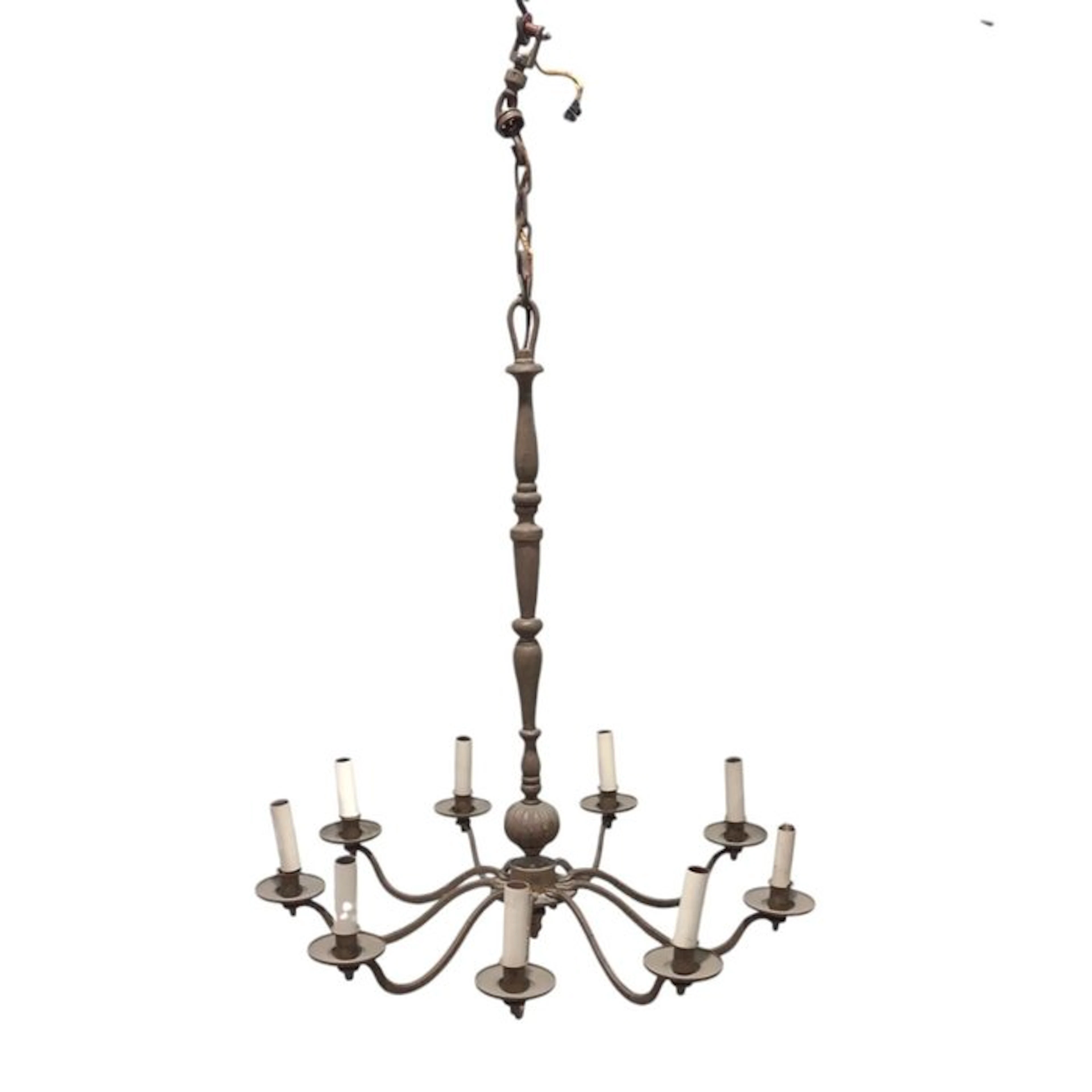 Chandelier - gold metal