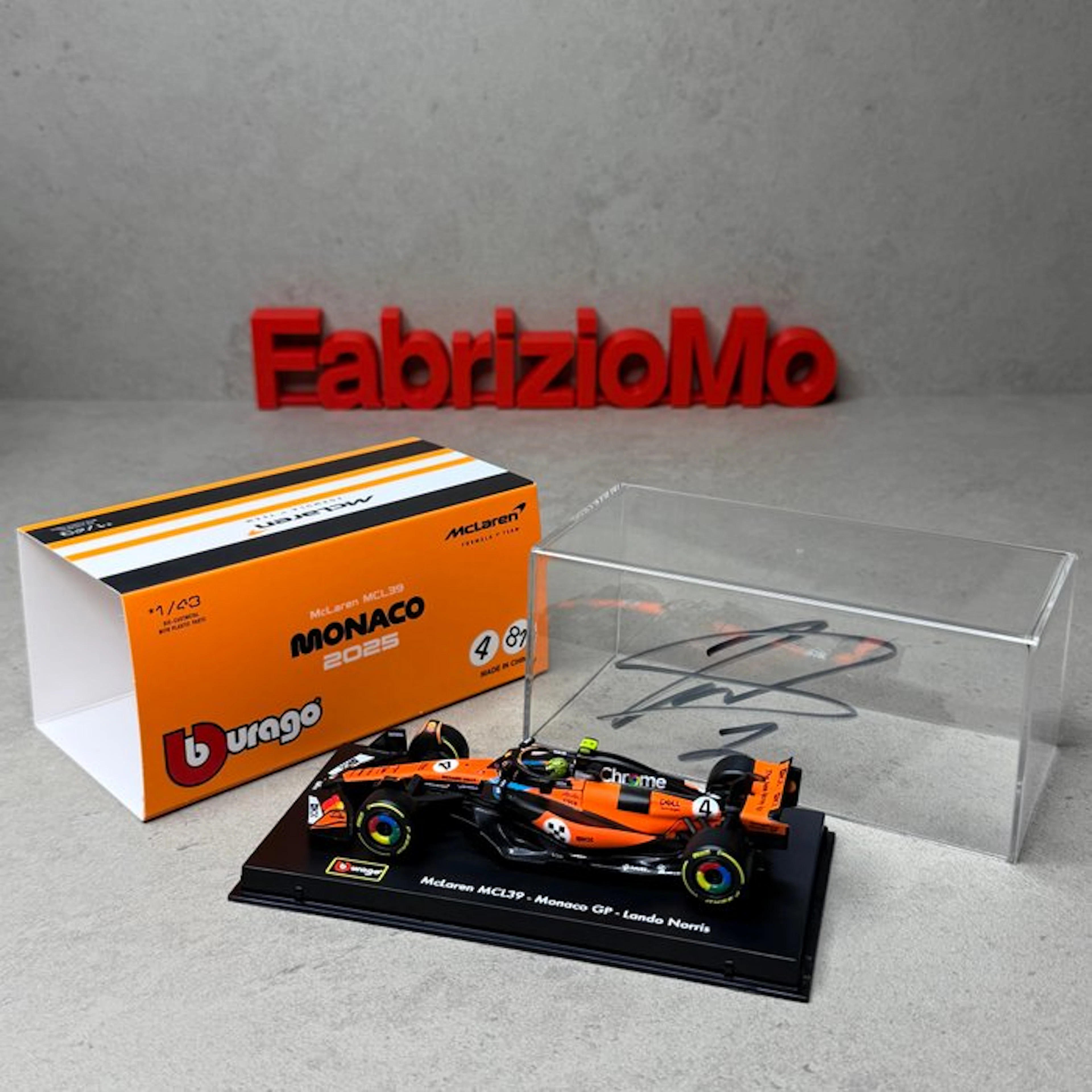 Mclaren - Monaco GP 2025 - Lando Norris - 2025 - Scale 1:43 model car
