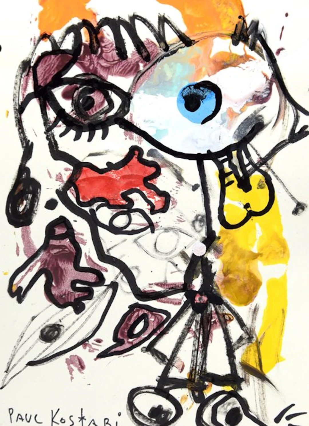 Paul Kostabi (1962) - Looking for Transparency
