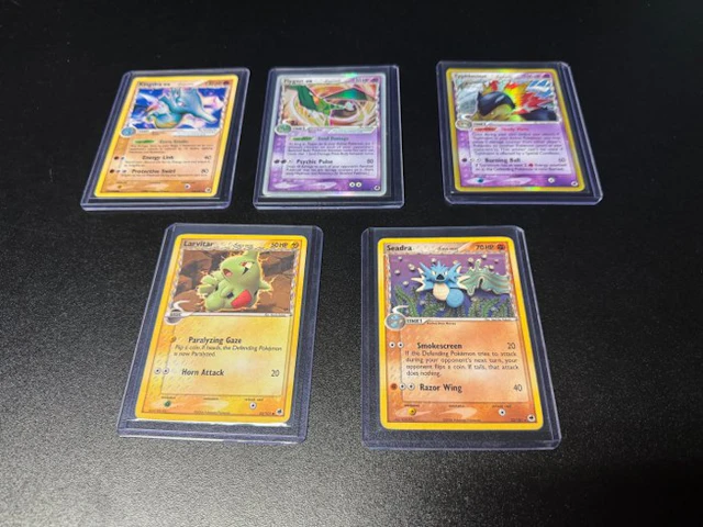 Pokémon - 5 Card 92/101 Flygon ex δ - 94/101 Kingdra ex δ...