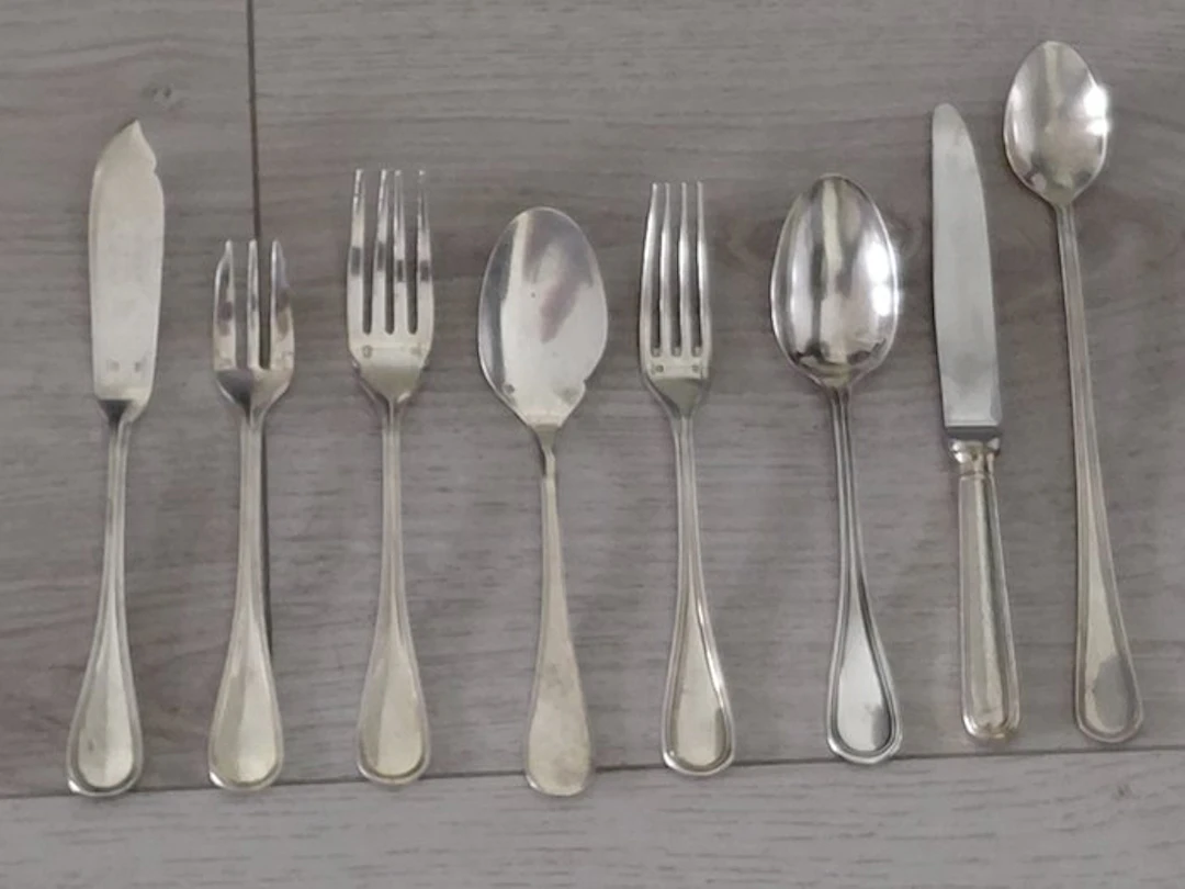 Christofle - Cutlery set (57) - Albi - Silverplated