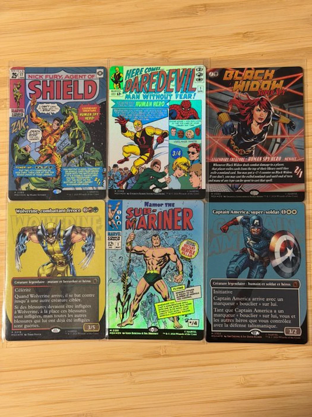 Marvel - 6 Card - Magic: The Gathering