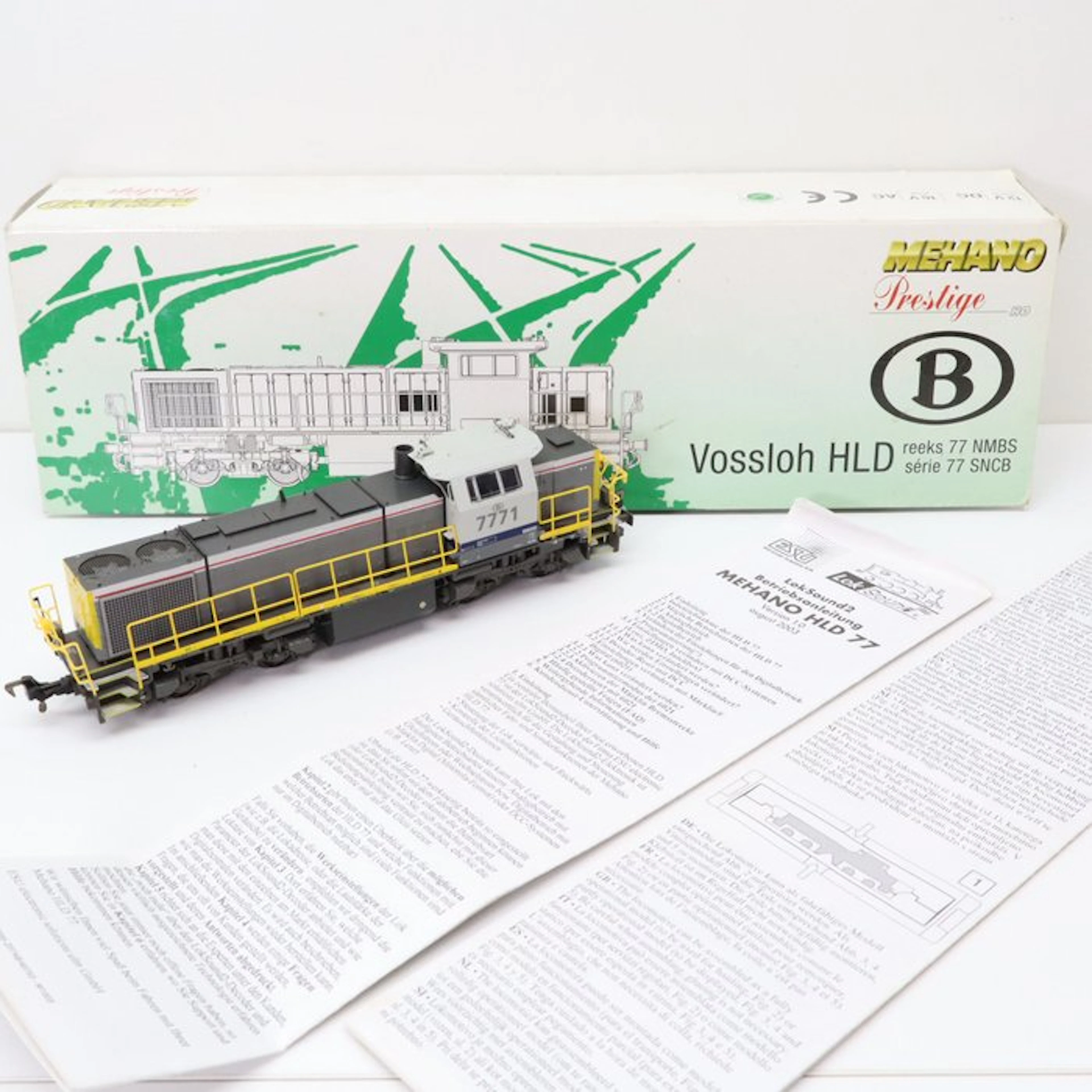 Mehano H0 - T285 - Electric locomotive (1) - Mehano T285 H0 diesel locomotive