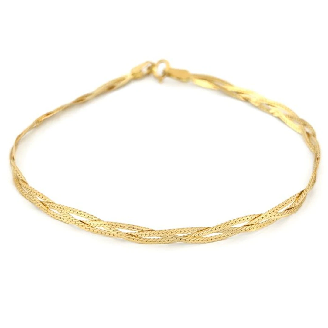 Bracelet - 18 kt. Yellow gold - Made in Italy