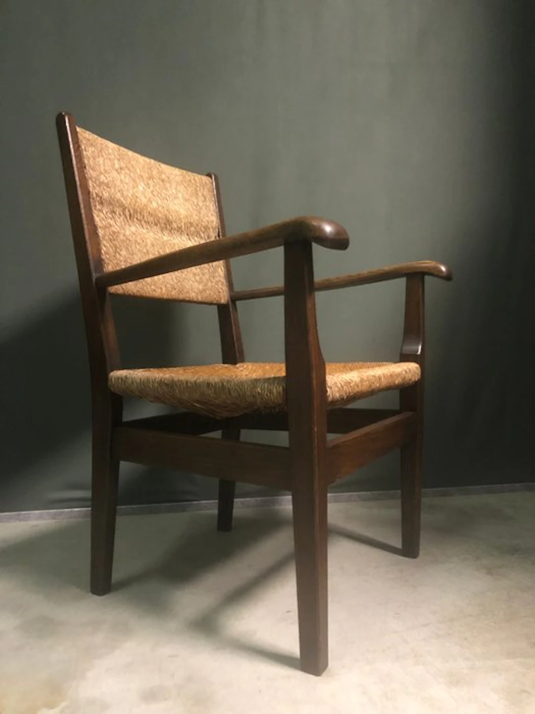 Armchair - Oak - Dutch 1930's