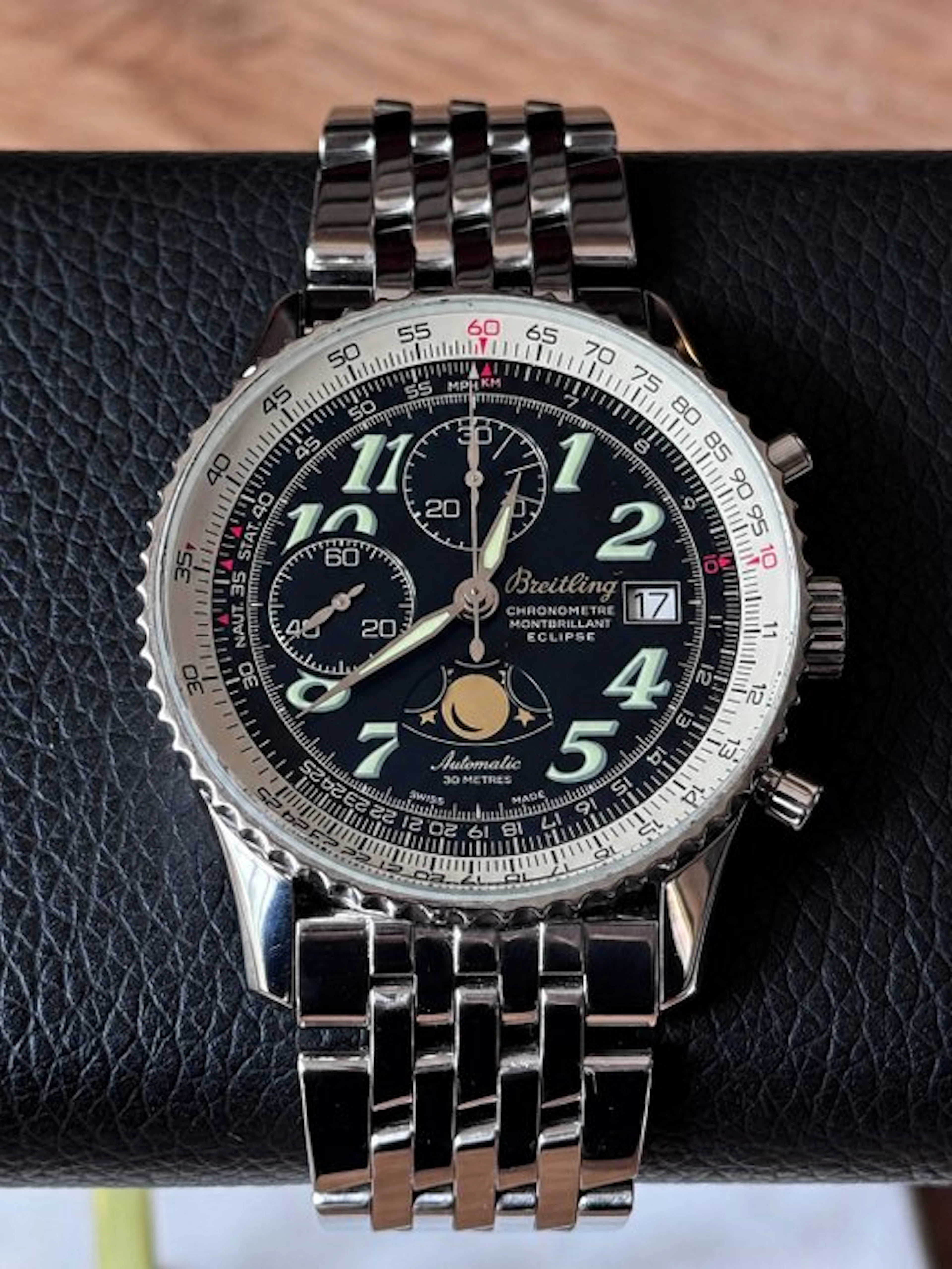 Breitling - Montbrillant Eclipse - A43330 - Men - 1990-1999