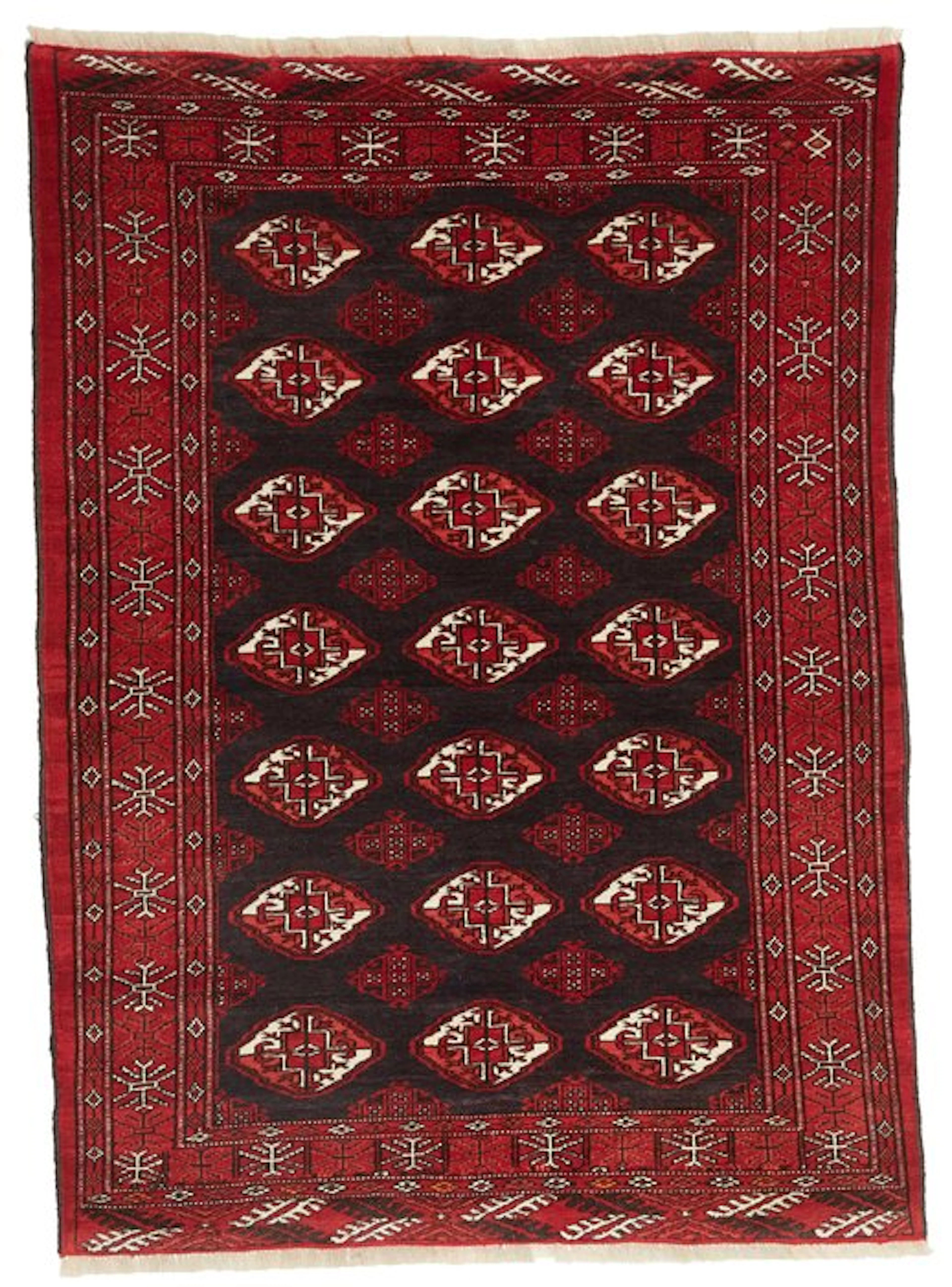 Turkmen - Rug - 149 cm - 111 cm - Old- circa 1950