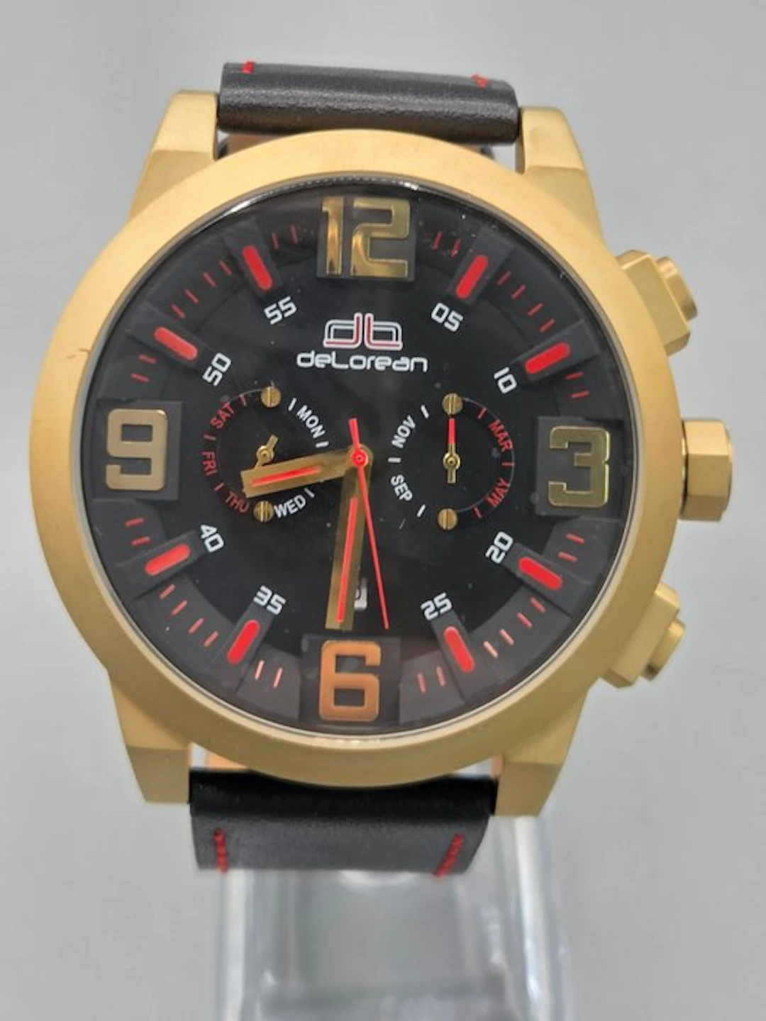 DeLorean Watch Uhr Full Calendar - Back to the Future...