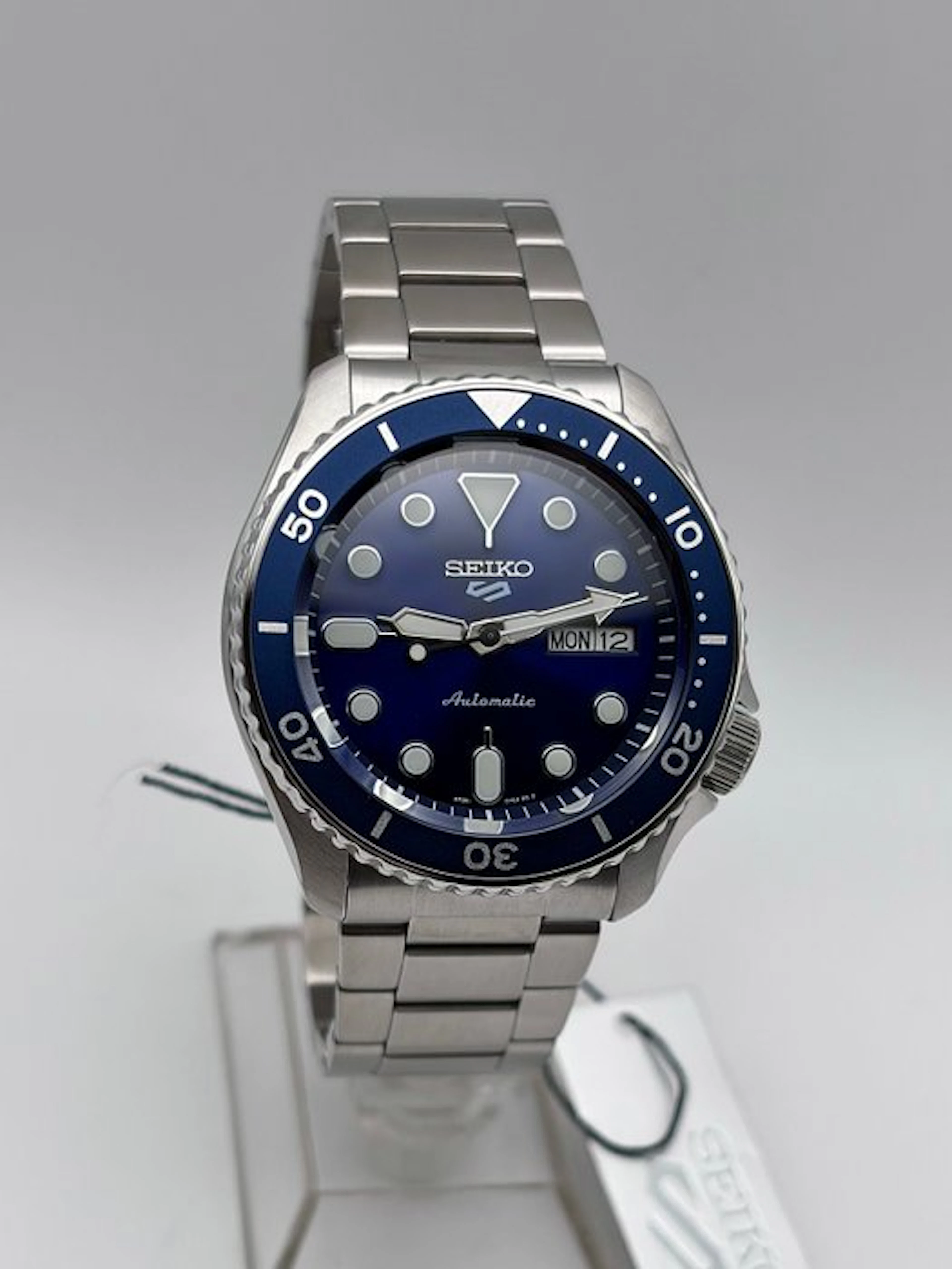 Seiko - 5 Sports “Deep Ocean Blue” - No reserve price...