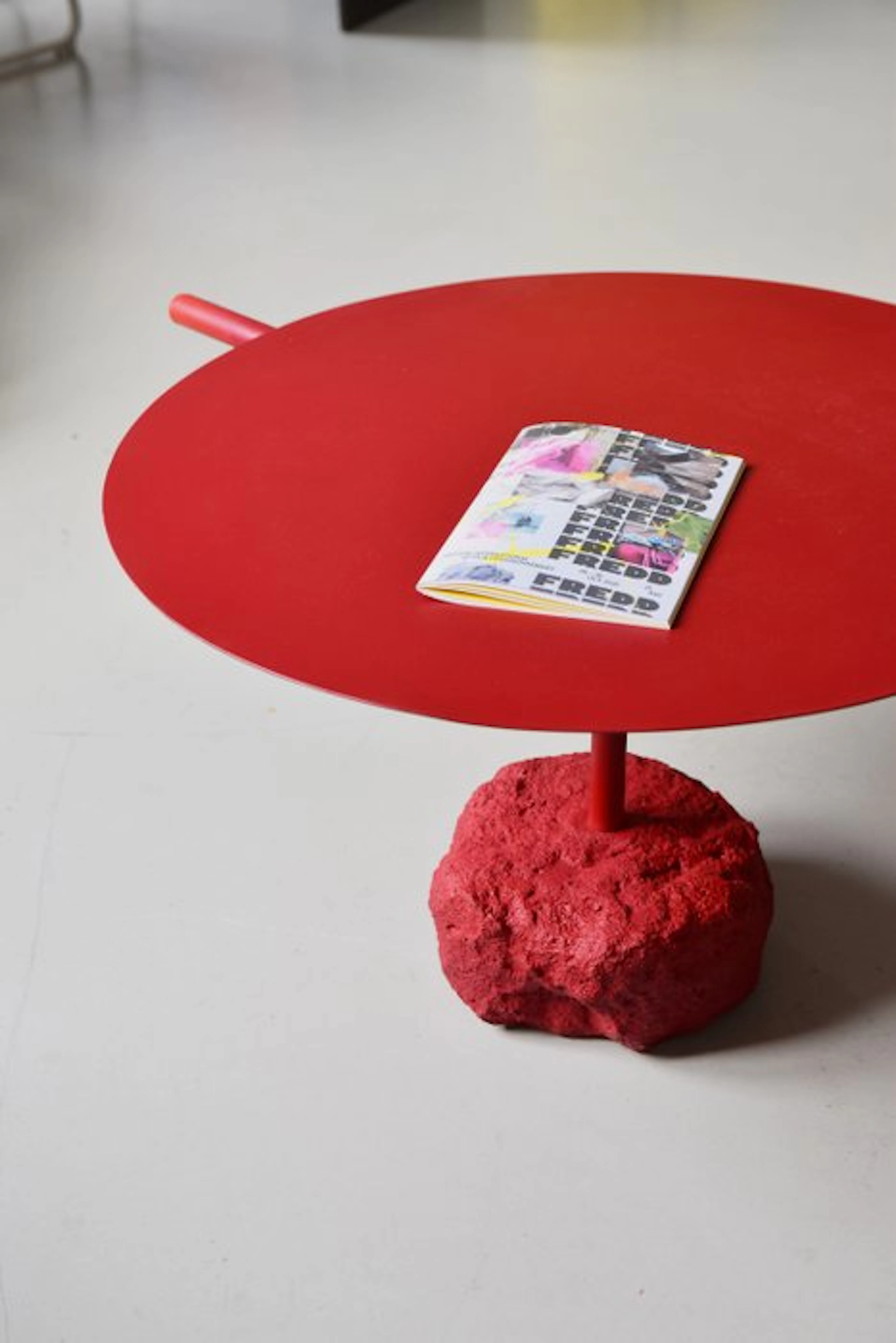 Pirouette - Coffee table - Steel, Concrete - Le Dahou
