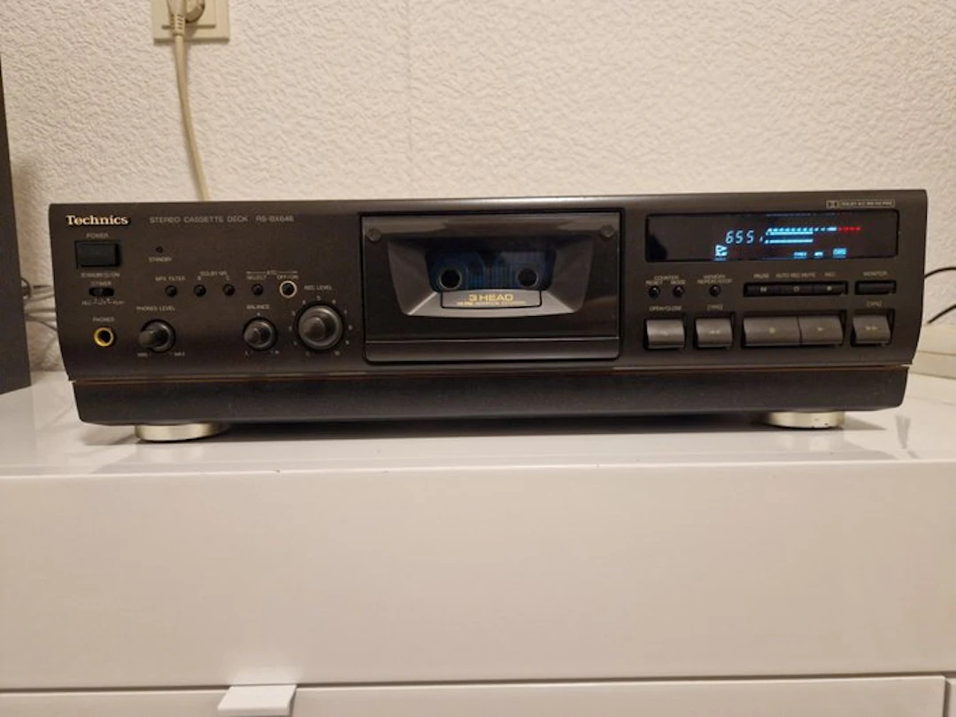 Technics - RS-BX646 / 3-Head Audio-cassette deck