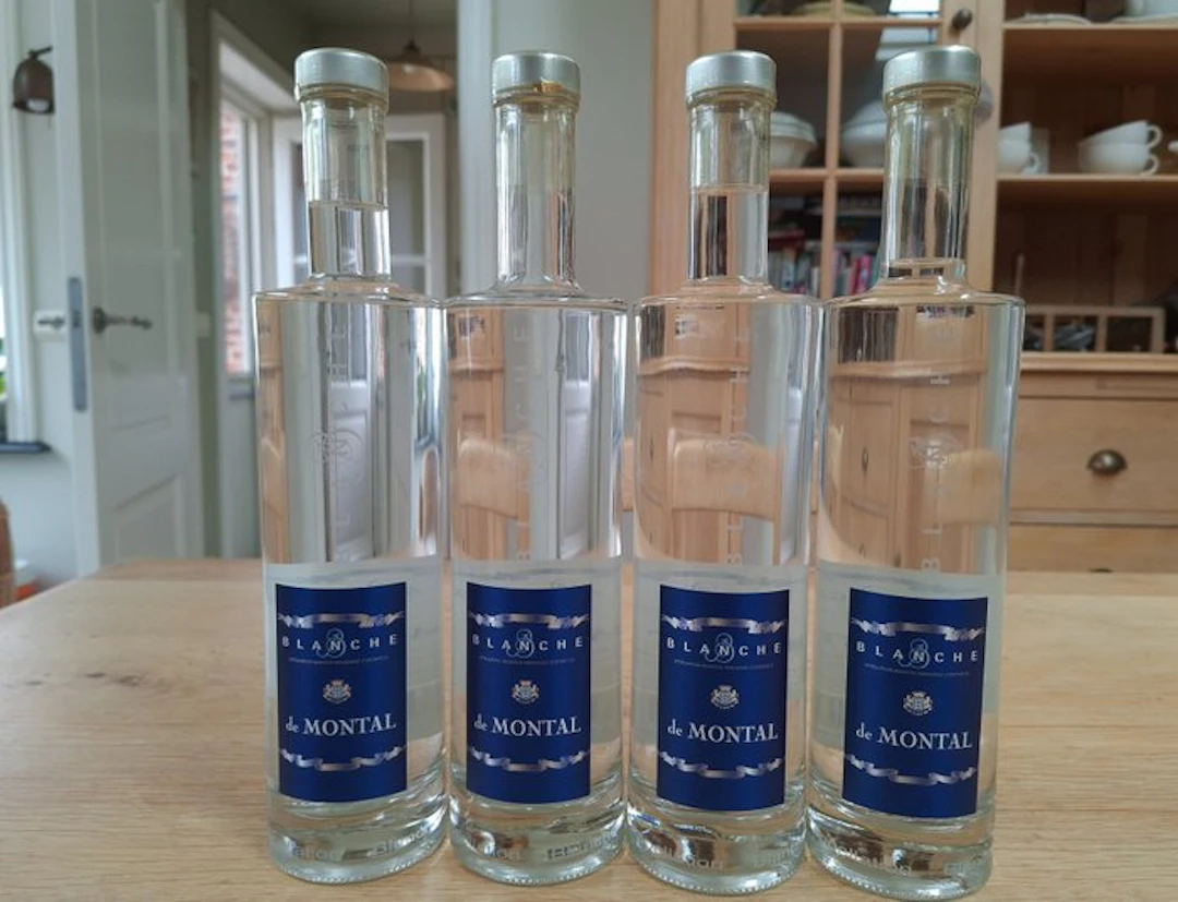 De Montal Chateau de Rieutort - Blanche Armagnac - 700ml - 4 bottles