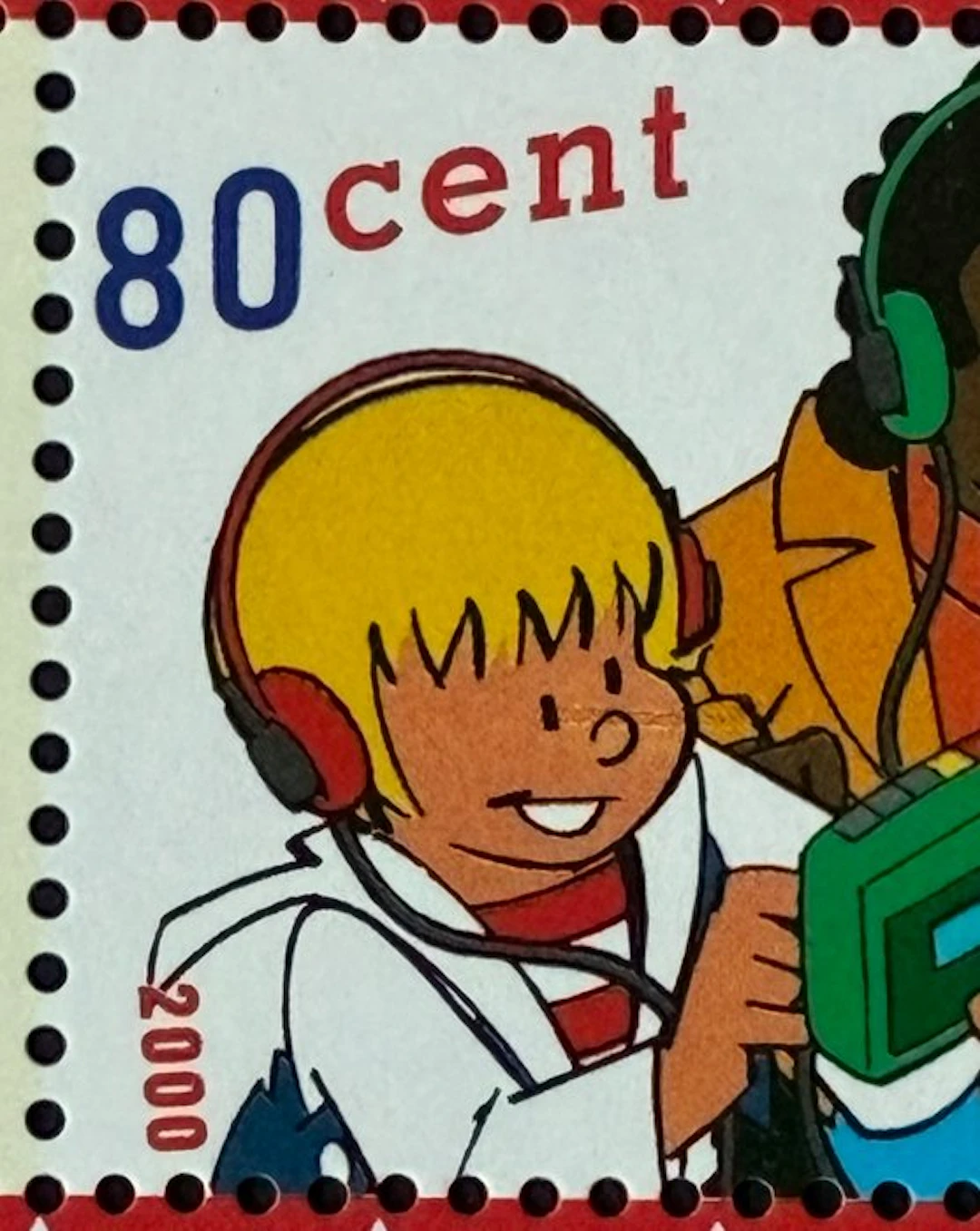 Netherlands 2000 - Sjors and Sjimmie panel with a rare...