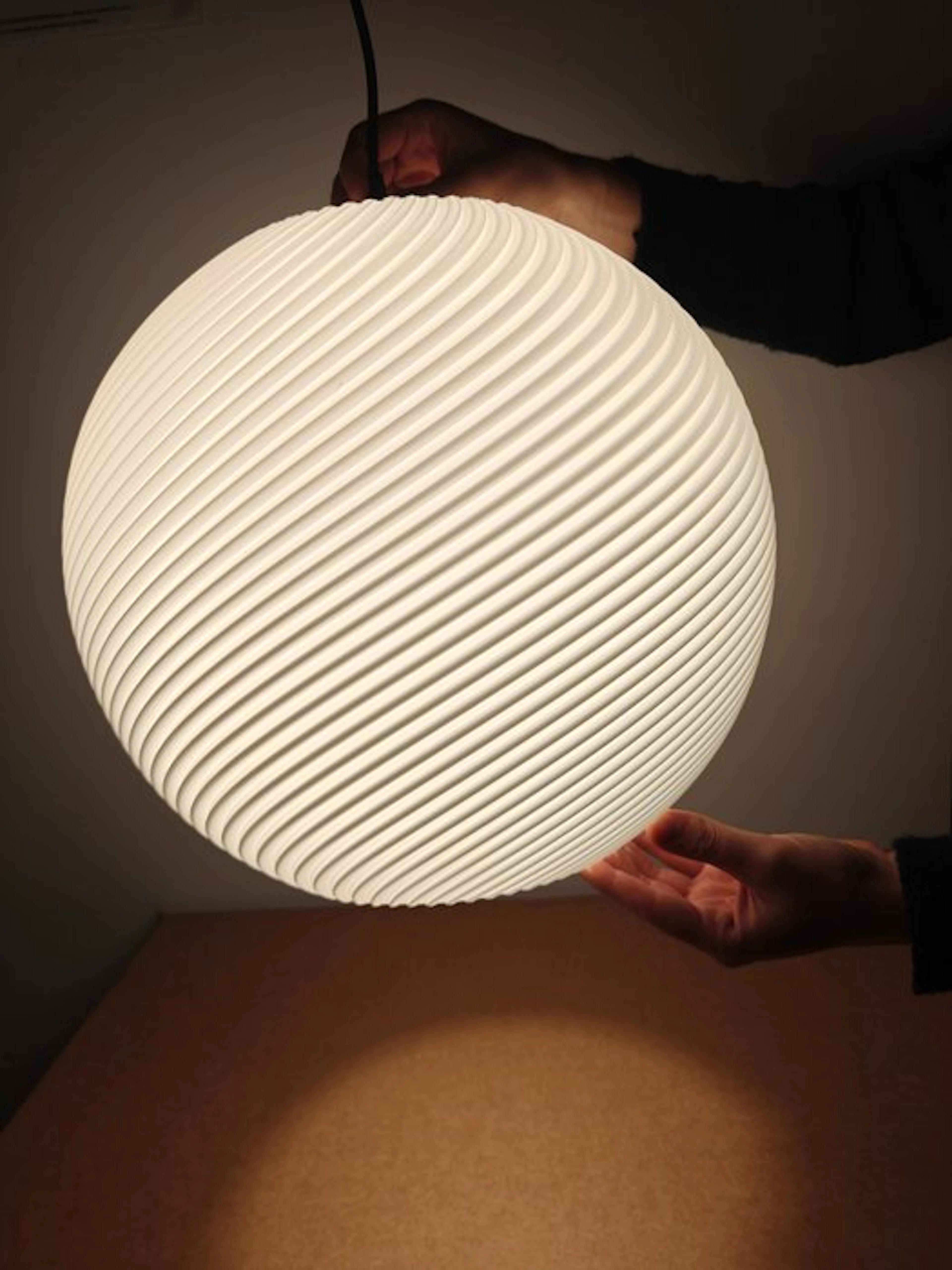 Lumovim - Hanging lamp - Moonight Mega - Biopolymer