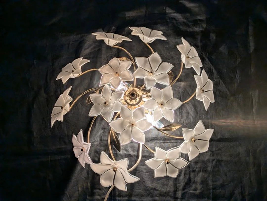 Hanging lamp - Murano glass - Margherite Murano glass