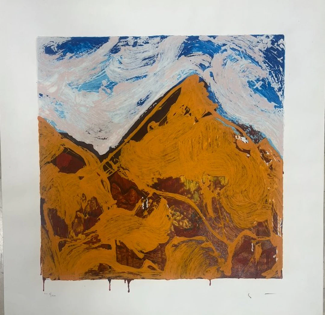 Mario Schifano (1934-1998) - Montagna