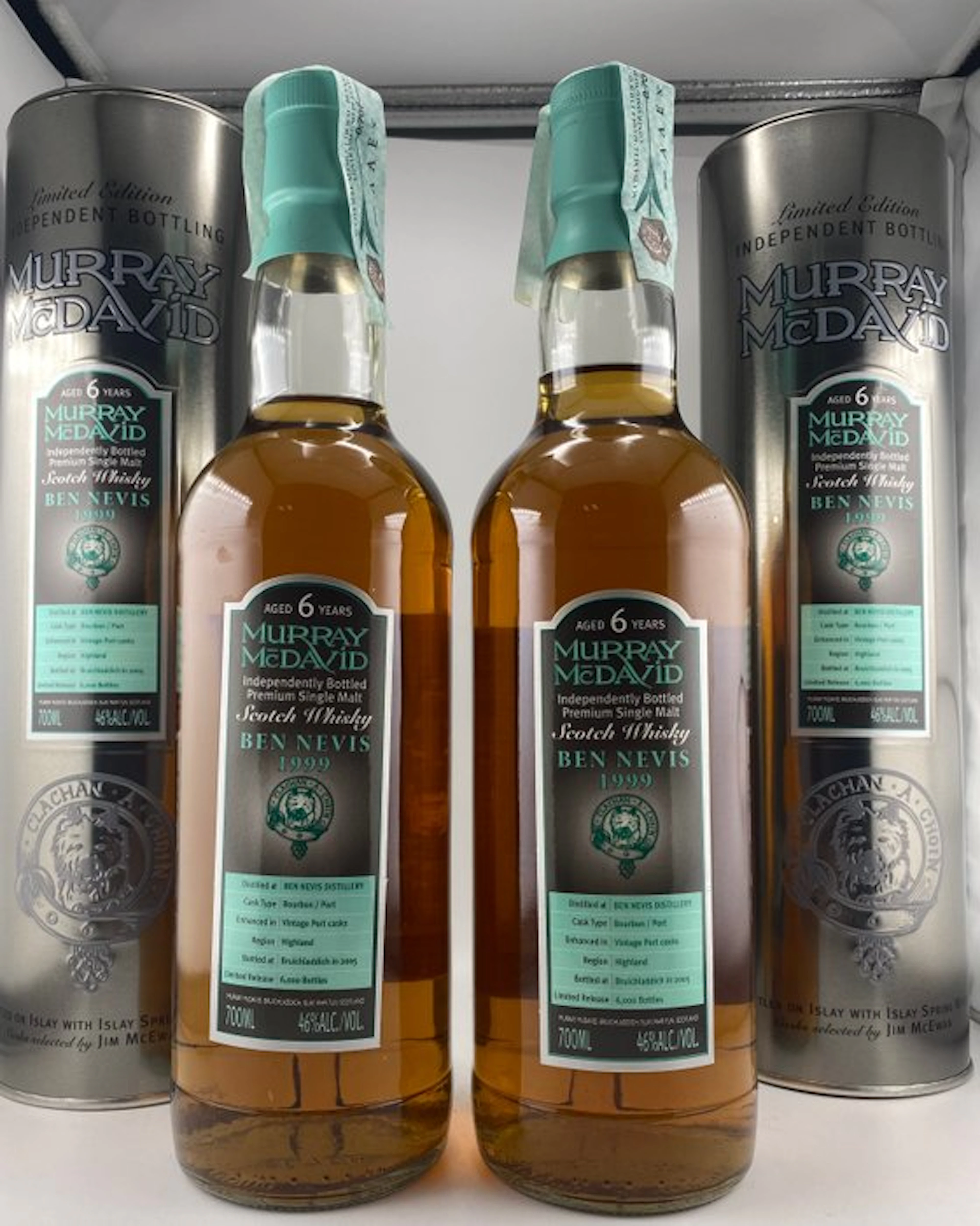 Ben Nevis 1999 6 years old Port Cask Finish - Murray McDavid - b