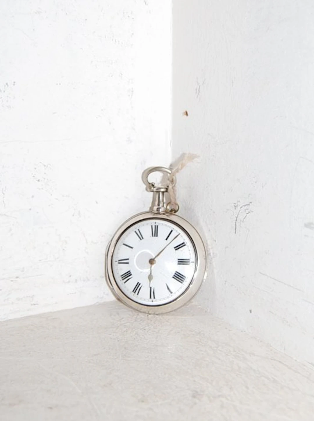 spillegang horloge zilver - zakhorloge - 1850-1900