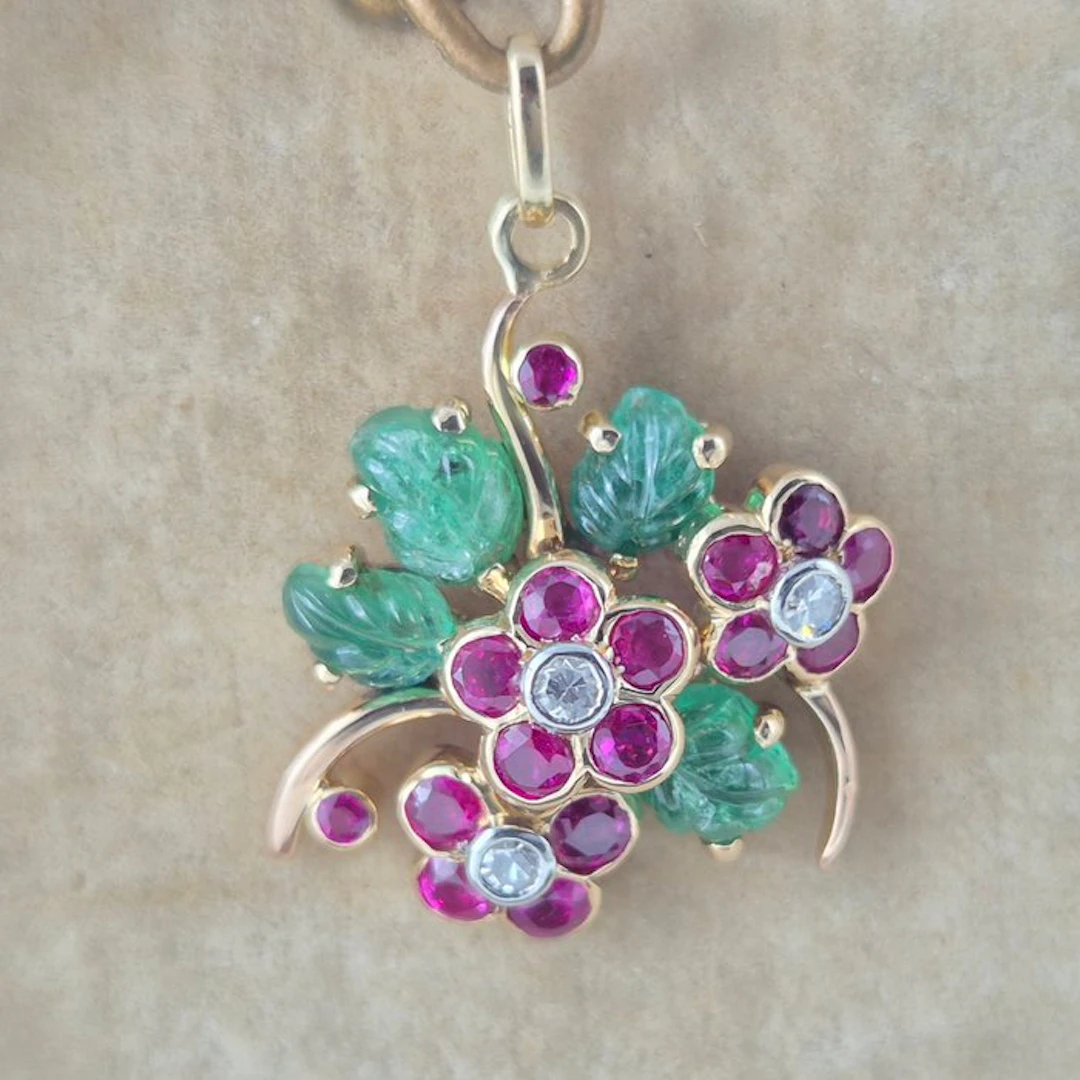No reserve price - Pendant - 18 kt