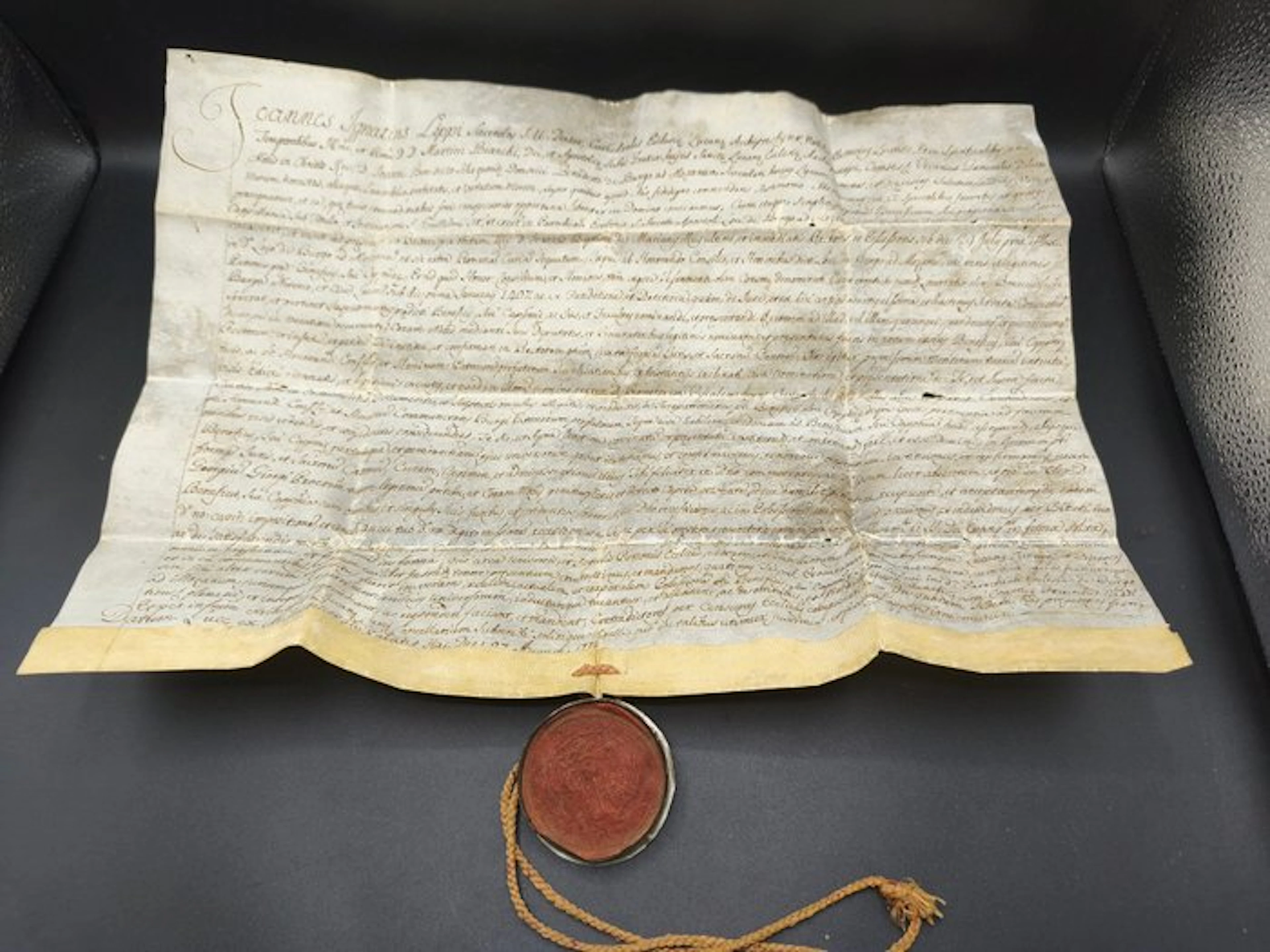 Italy - Document - Officiële Kerkelijke akte voor...