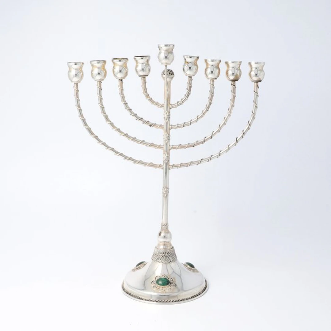 Israël 20e eeuw - Hanukkiah - .925 silver