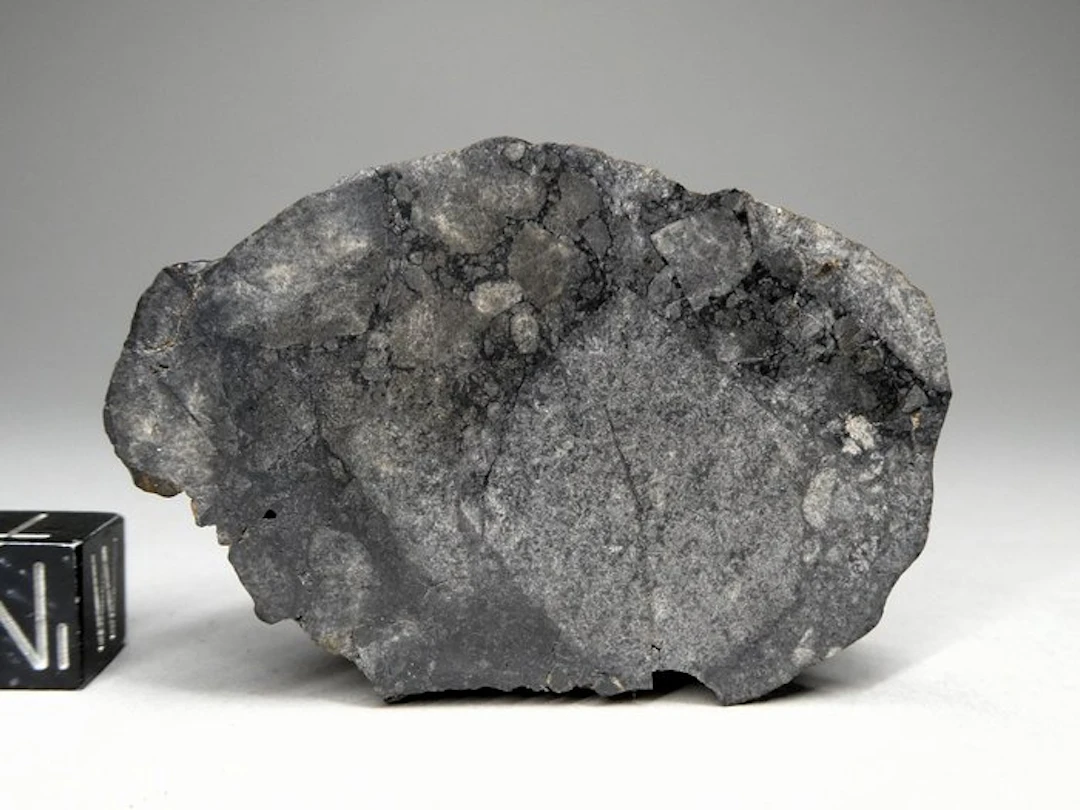 Meteorite NWA 15658 Eucrite Asteorid Vesta end-cut - 45.3 g