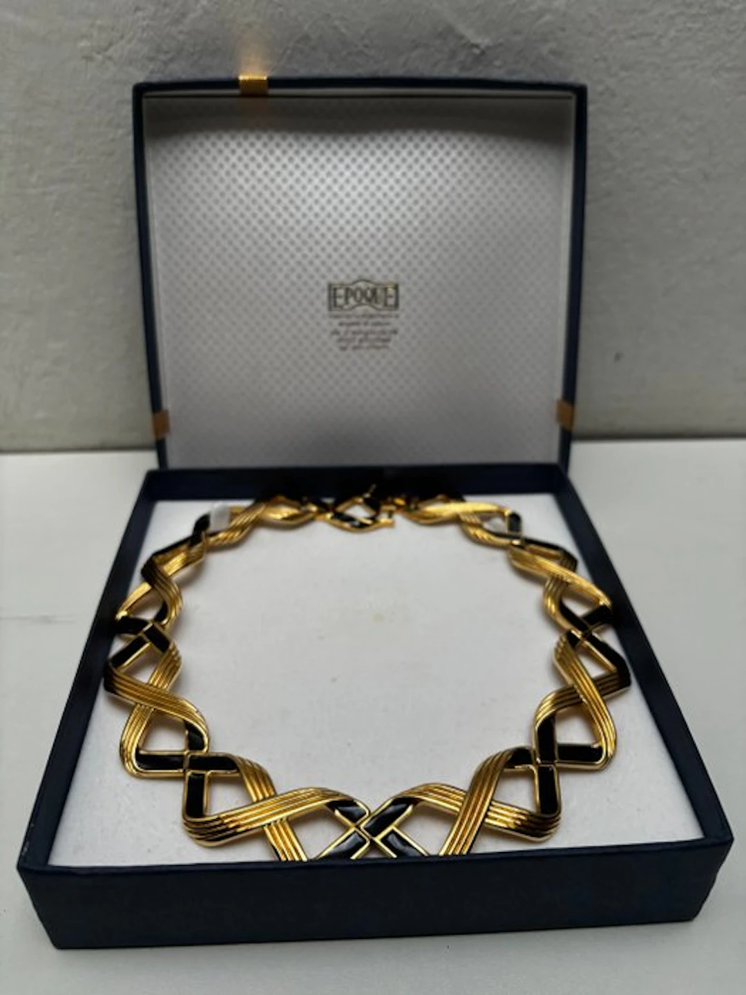 No reserve price - Monet - Collar necklace Gold-plated - Vintage Monet