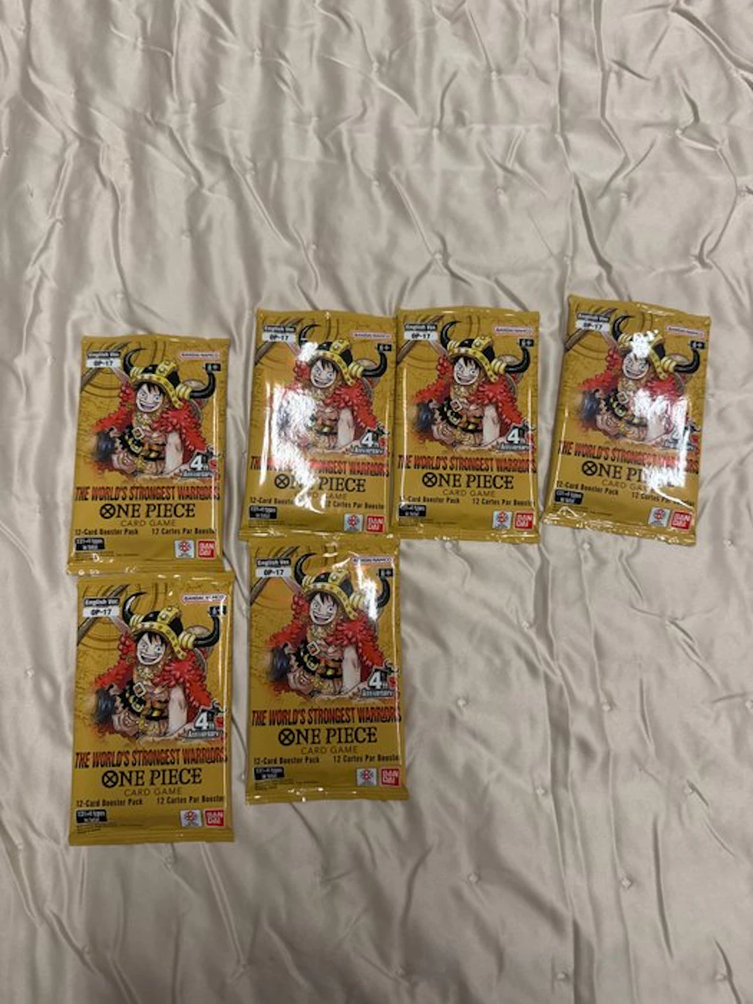 Bandai - 7 Booster pack - One Piece - ONE PIECE The...