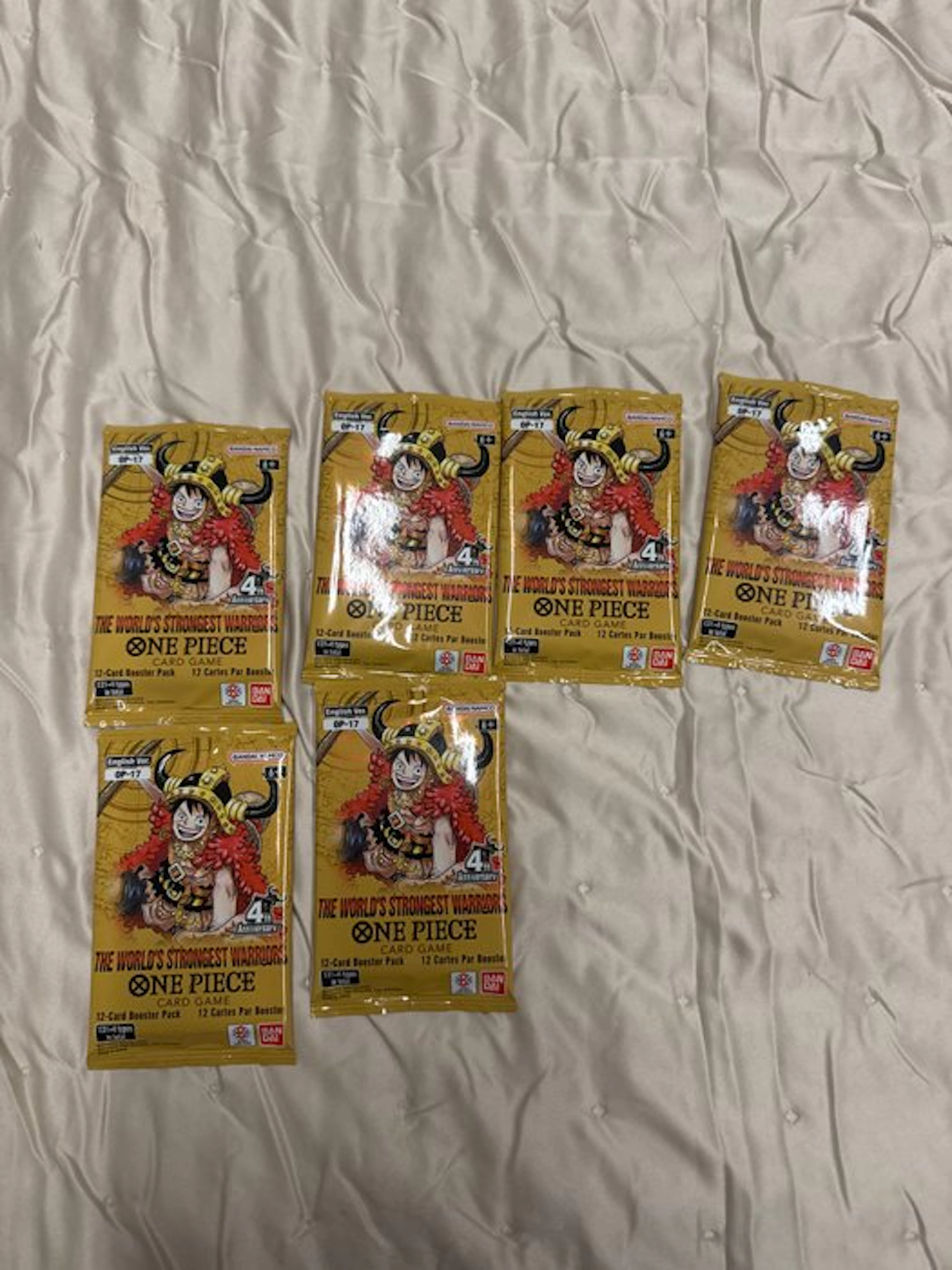 Bandai - 7 Booster pack - One Piece - ONE PIECE The...