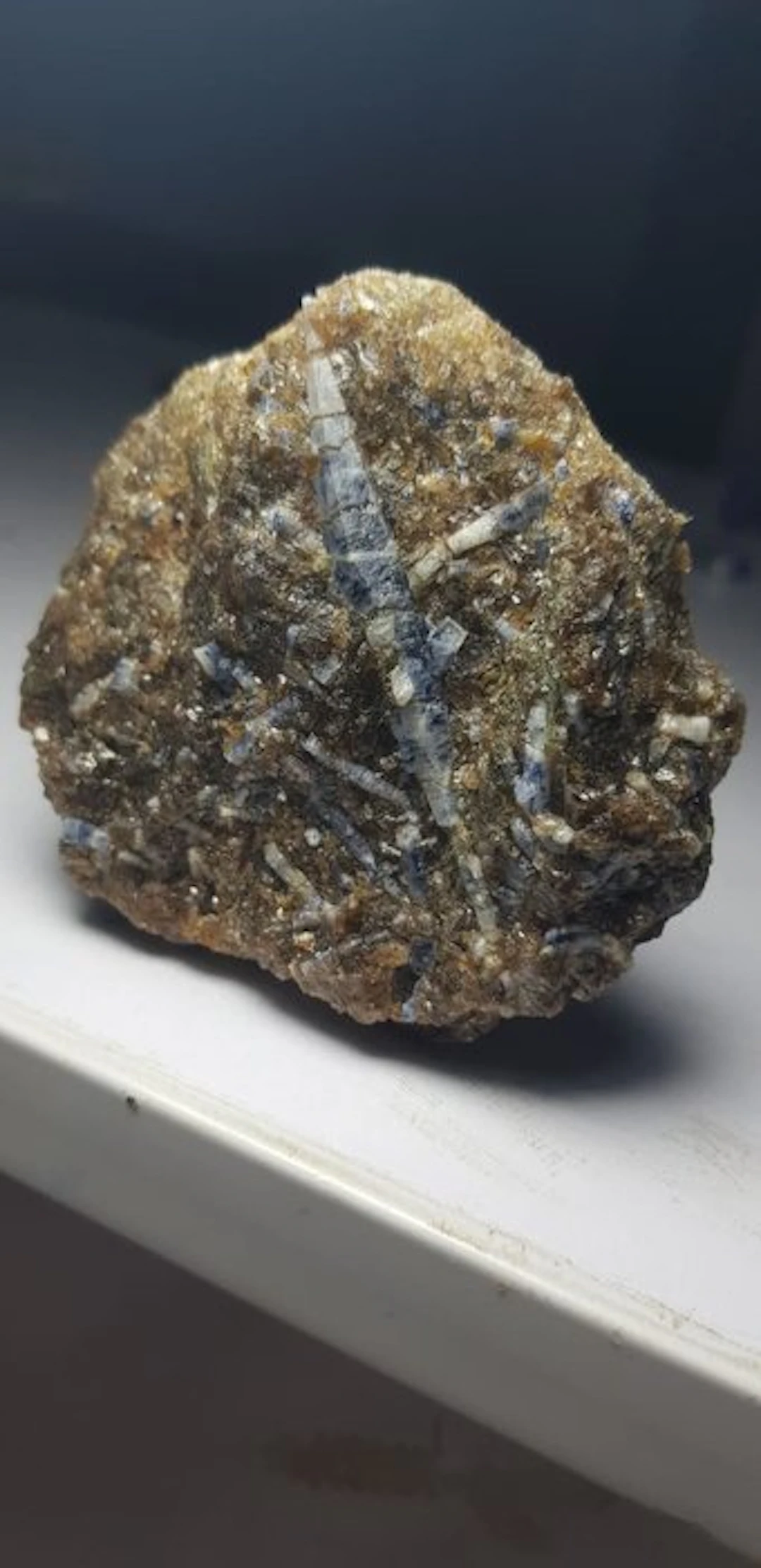 Sapphire with muscovite matrix Mineral Collection...