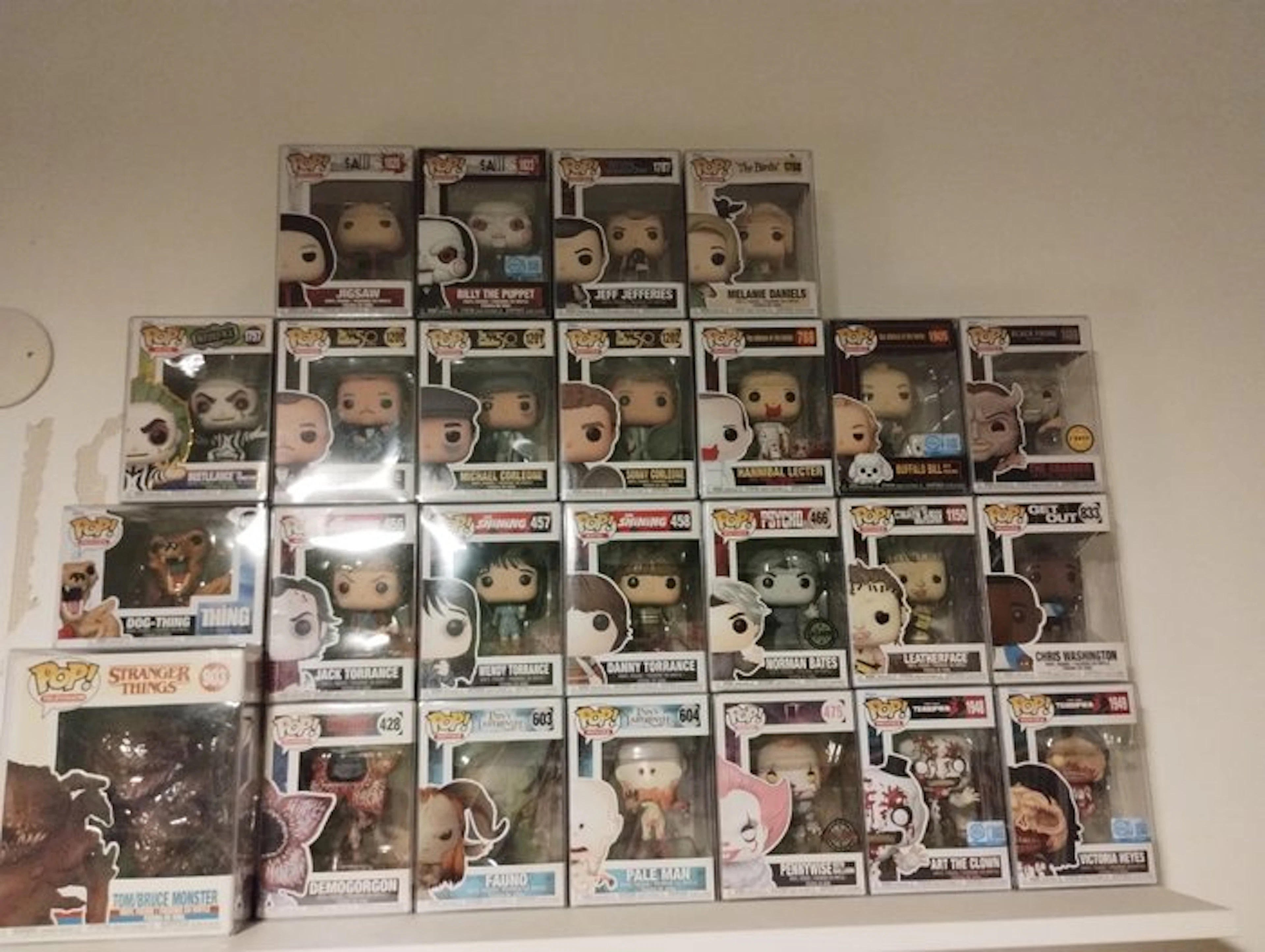 Funko - Funko Pop Collezione di 59 Funko Pop! & Action Figures – Horror
