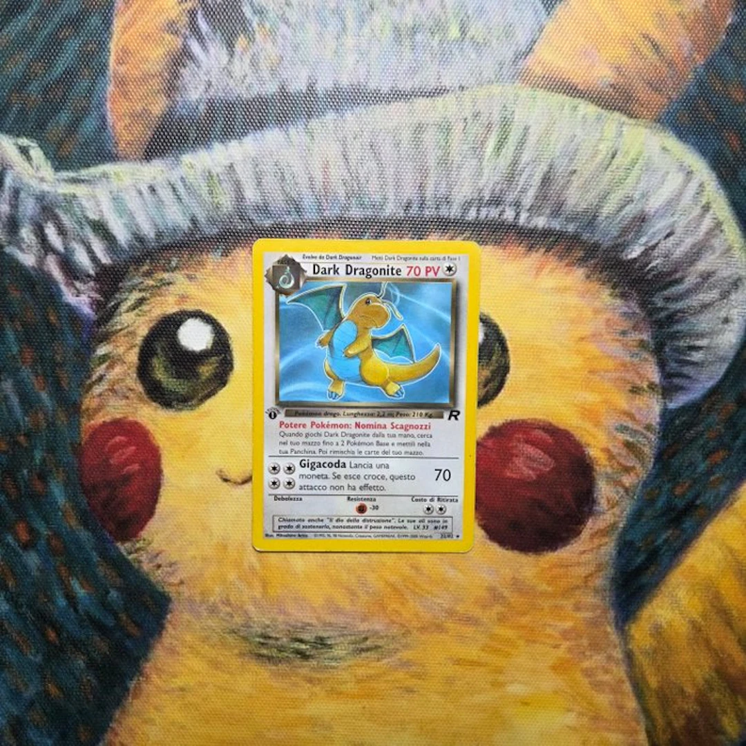 Pokémon - 1 Card Dark Dragonite First edition - WOTC - Team Rocket