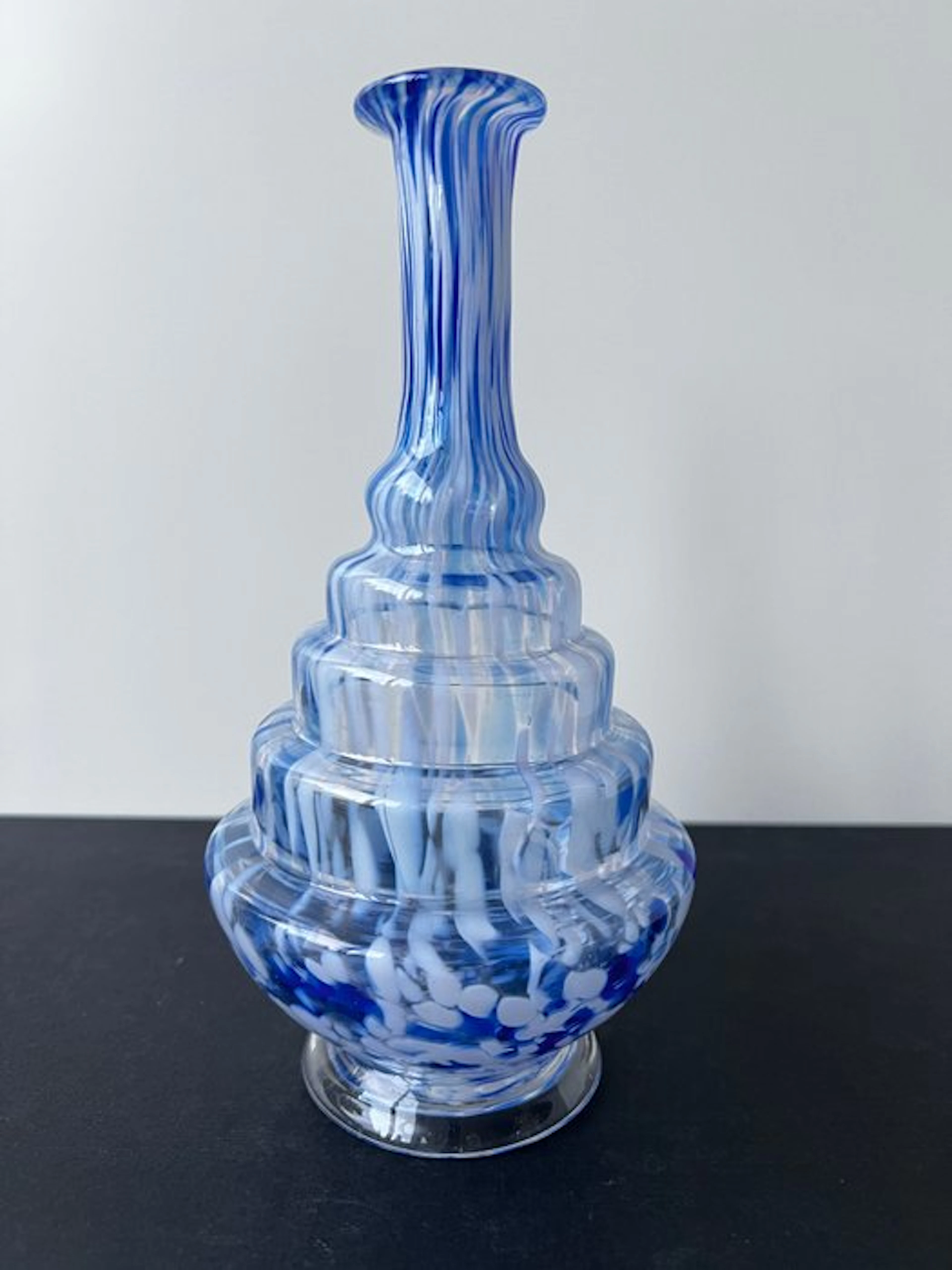 Legras & Cie. - Single-flower vase - mouth-blown glass - Dated 1896